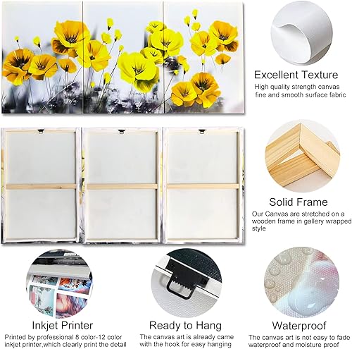 Miniatura 6 de Lienzo cristiano para pared, 3 piezas de versículo bíblico de fe, esperanza y amor, arte de pared inspirador, cita de las escrituras hebreos en