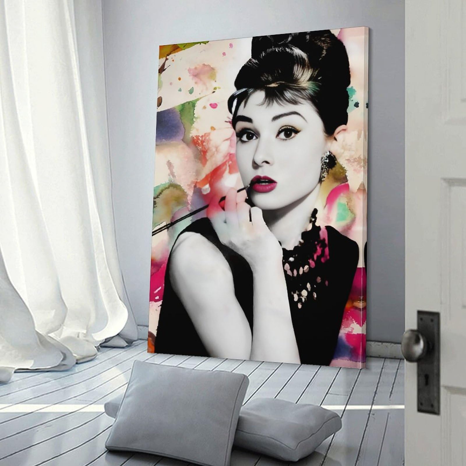 Amazon.co.jp: オードリーヘップバーン アートパネル マリリンモンロー