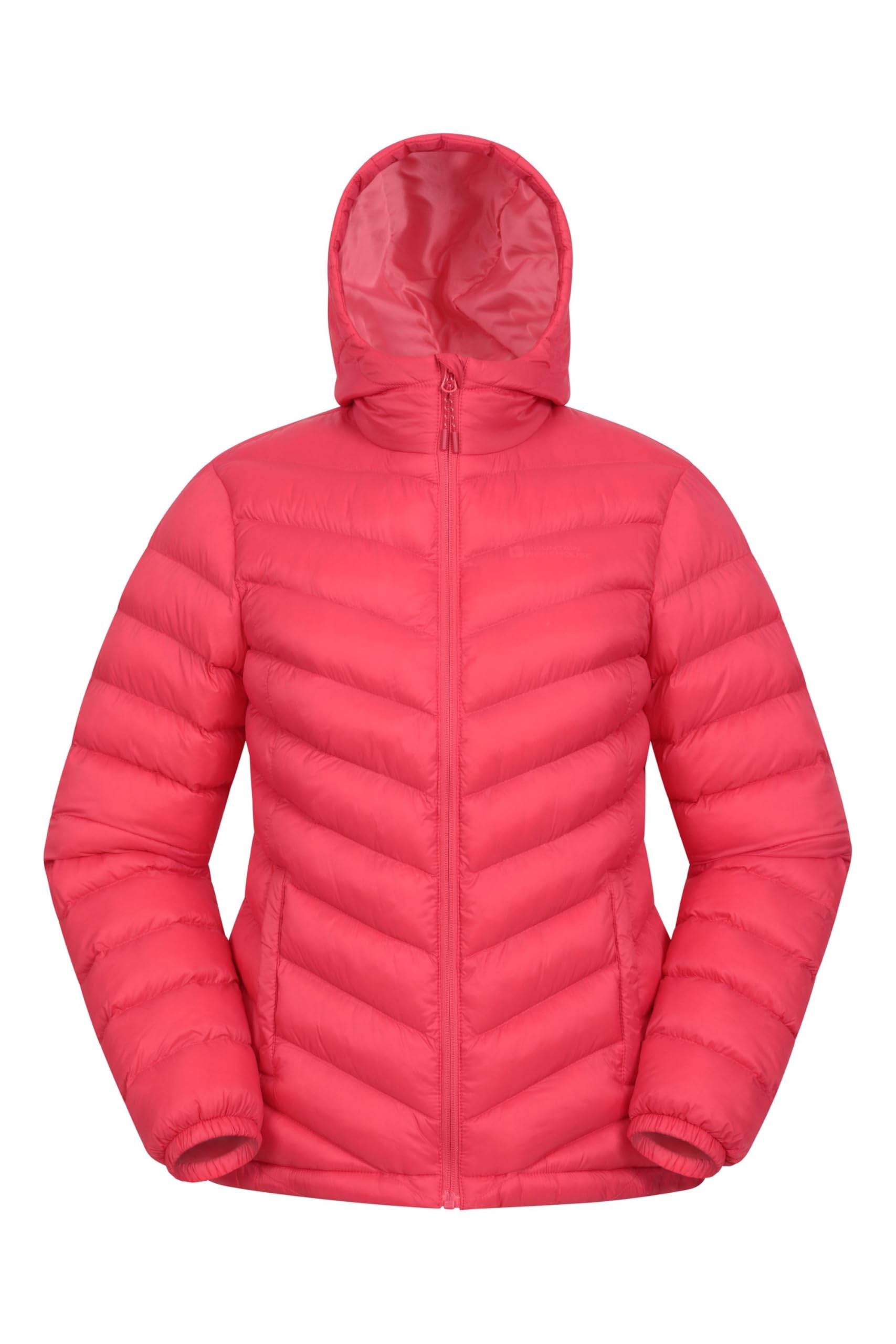 Mountain Warehouse Seasons Womens Padded Puffer Jacket Fiery Coral 8