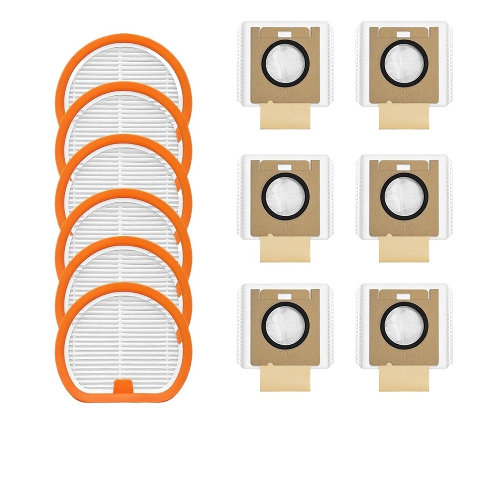Compatible With Uwant V500 Vacuum Dust Bag & HEPA Filter Kit | Compatible With Uwant V500 Vacuum Cleaner Replacement Consumable Parts(Set4)