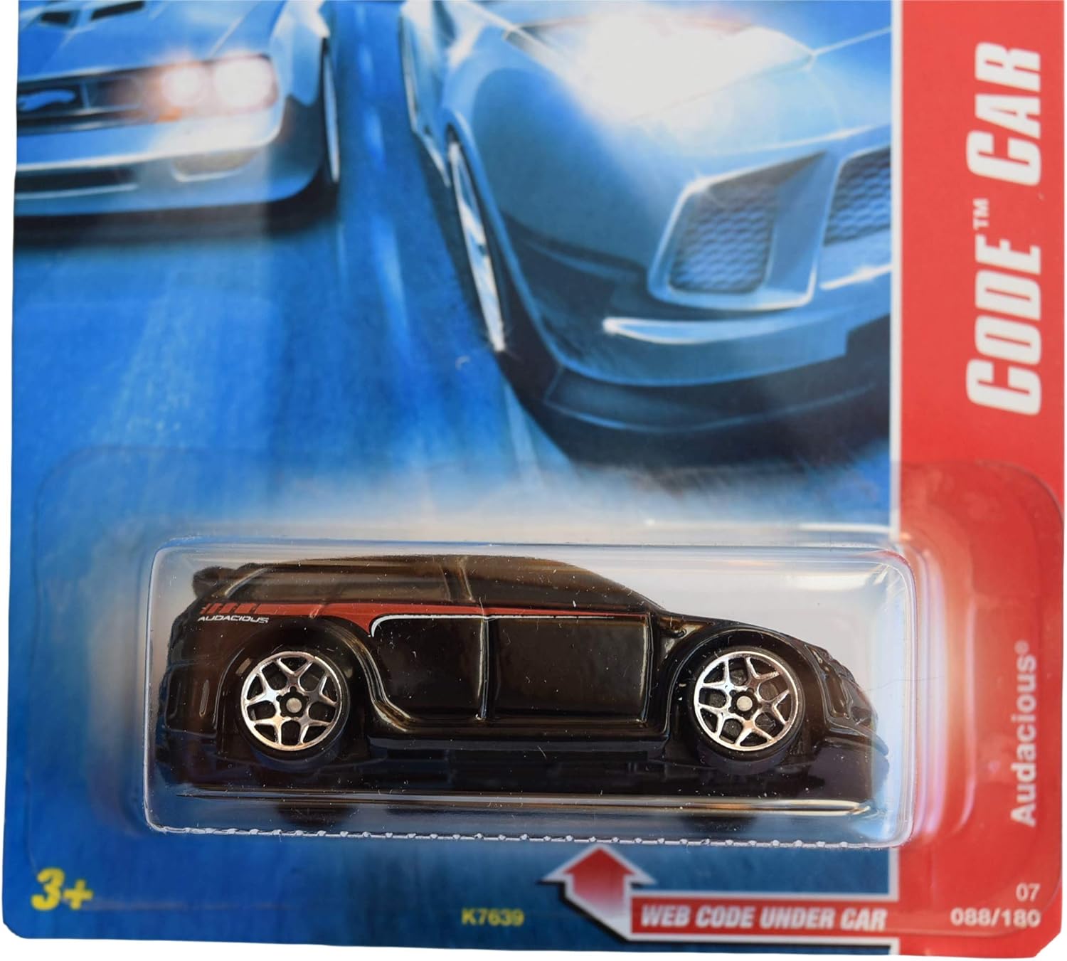 Hot Wheels Code Car 4/24 [Black] Audacious 88/180