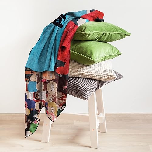 Miniatura 5 de Bazillion Dreams South Park Characters - Manta de forro polar más suave y cómoda para adultos y niños, mide 60 x 50 pulgadas