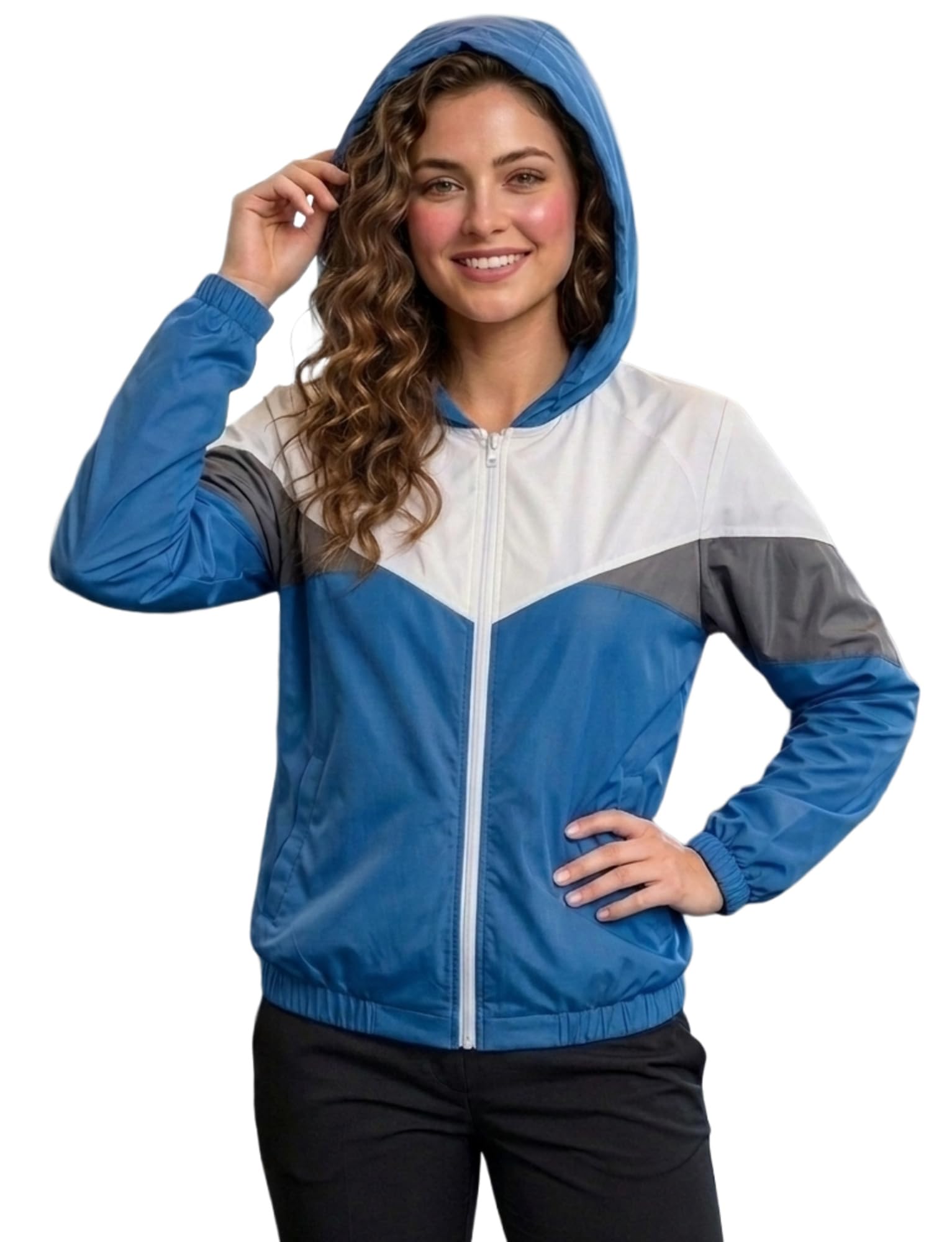 London Hills jacket for woman | winter jacket for woman | gym outfit for women | jacket for women | gym jacket for women workout | windcheater everyday track jacket athleisure colorblock-picture-25