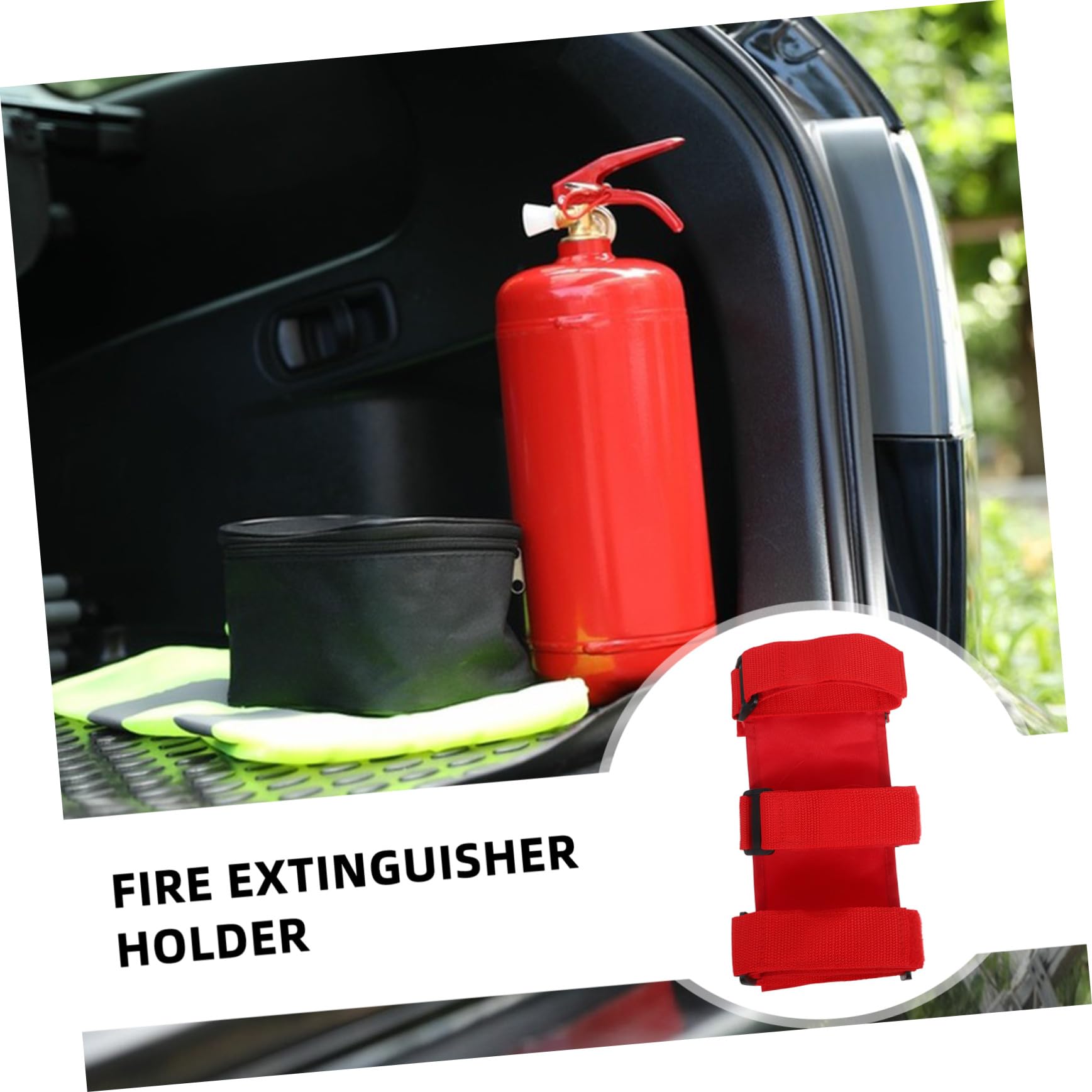Anneome 3 Soportes Para Extintor De Incendios Correas De Fijación Para Coche