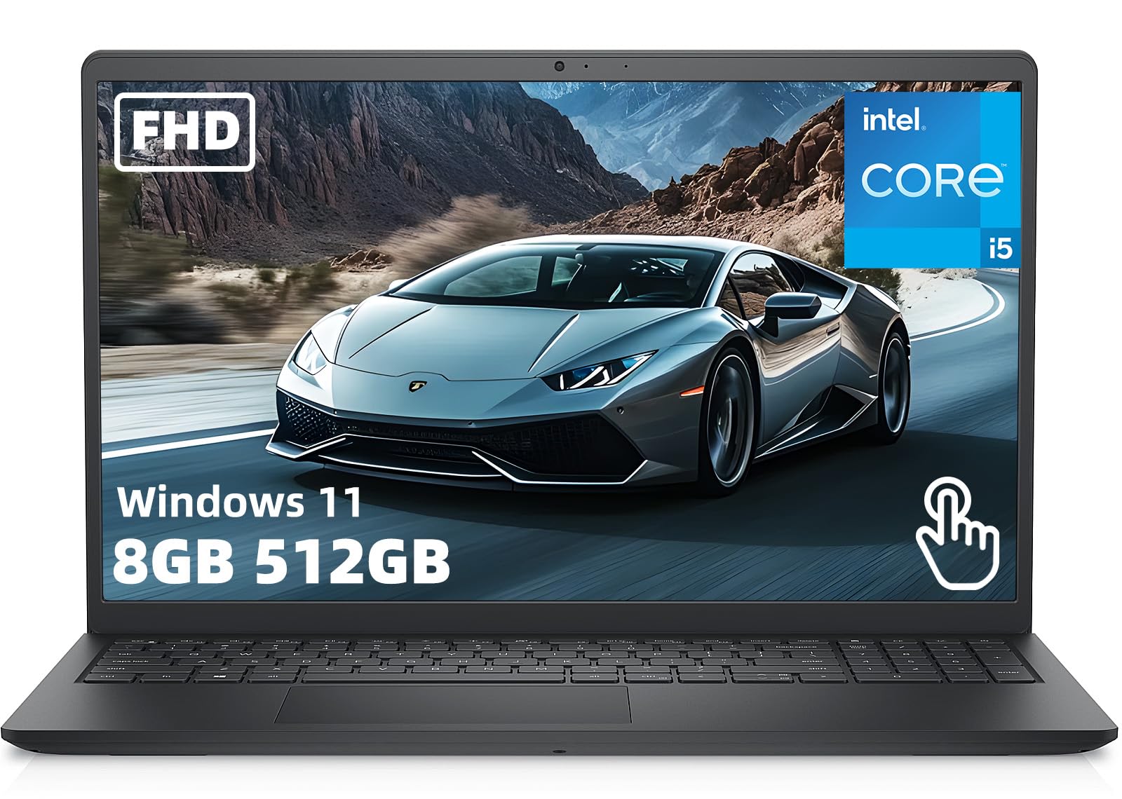 Dell Inspiron 15 Touchscreen Laptop for Business and Students
