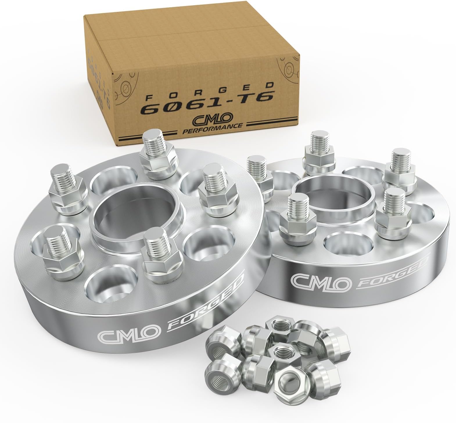 25mm Wheel Adapters 5x120 to 5x114.3 (Hub to Wheel) Hubcentric - Center Bore 66.9mm (Hub) to 60.1mm (Wheel) Compatible For Chevy 5x120 With 66.9mm to Use 5x4.5" Wheel (2pc M12x1.5) 5x4.75 to 5x4.5