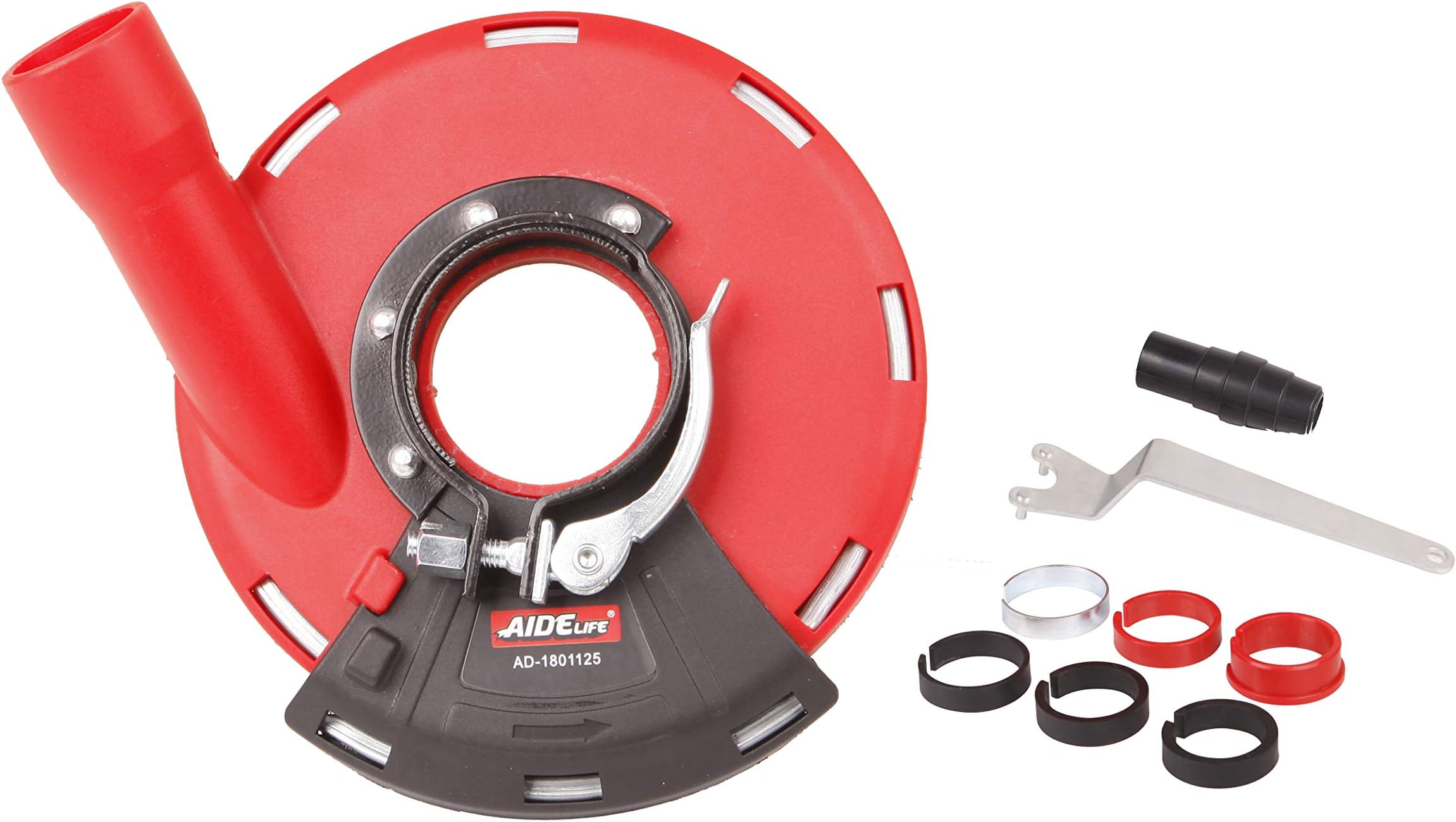 Aidelife Expert Surface Grinding Dust Shroud for Angle Grinder, Universal 5 inch AD1801125
