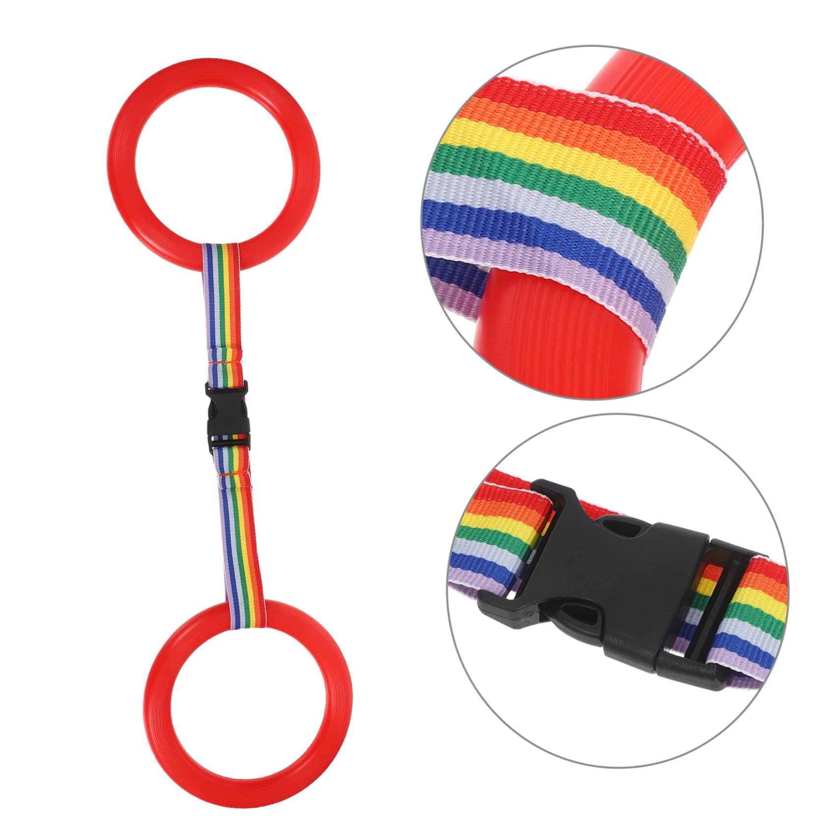 TOYANDONA 24 Set Anti-lost Wristbands con Anelli Regolabili Cinturini Sicurezza per Ragazzo Ragazza Corda per Camminata Sicura per Asilo e Attività all Aperto