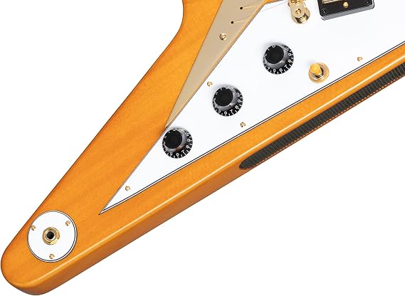 Epiphone Korina Flying V Aged Natural Electric Guitar Epiphon