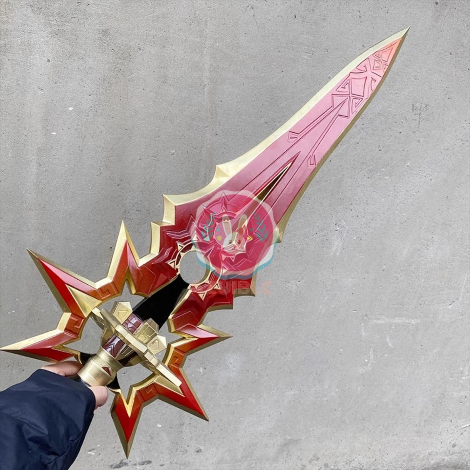 【即日発送可能】原神 マーヴィカ 炎神 コスプレ 武器 道具 両手剣 千烈の日輪 五次元 原神 コスプレ マーヴィカ 武器 千烈の日輪