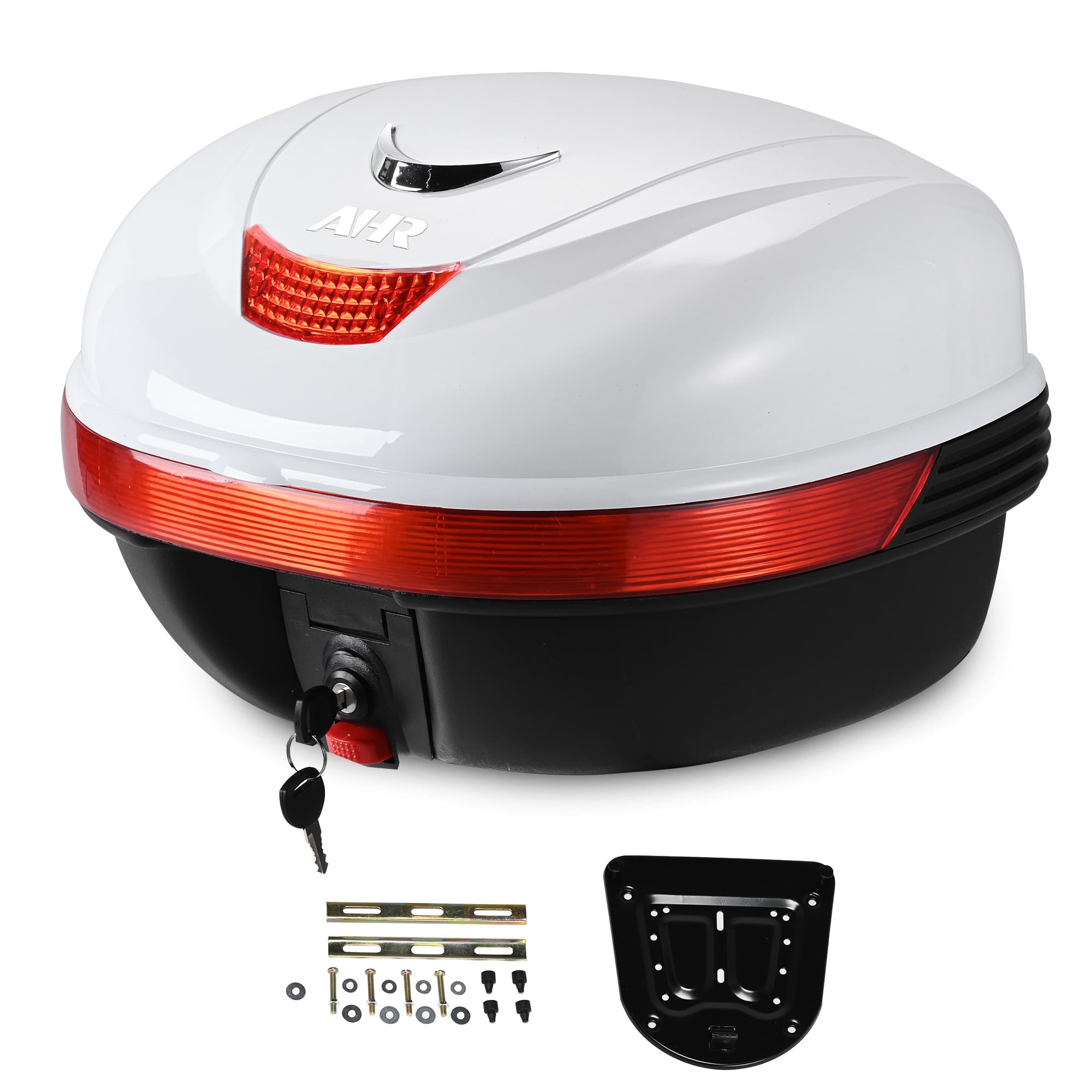 Amazon.com: Yescom AHR 35L Motorcycle Tour Tail Box Scooter Trunk