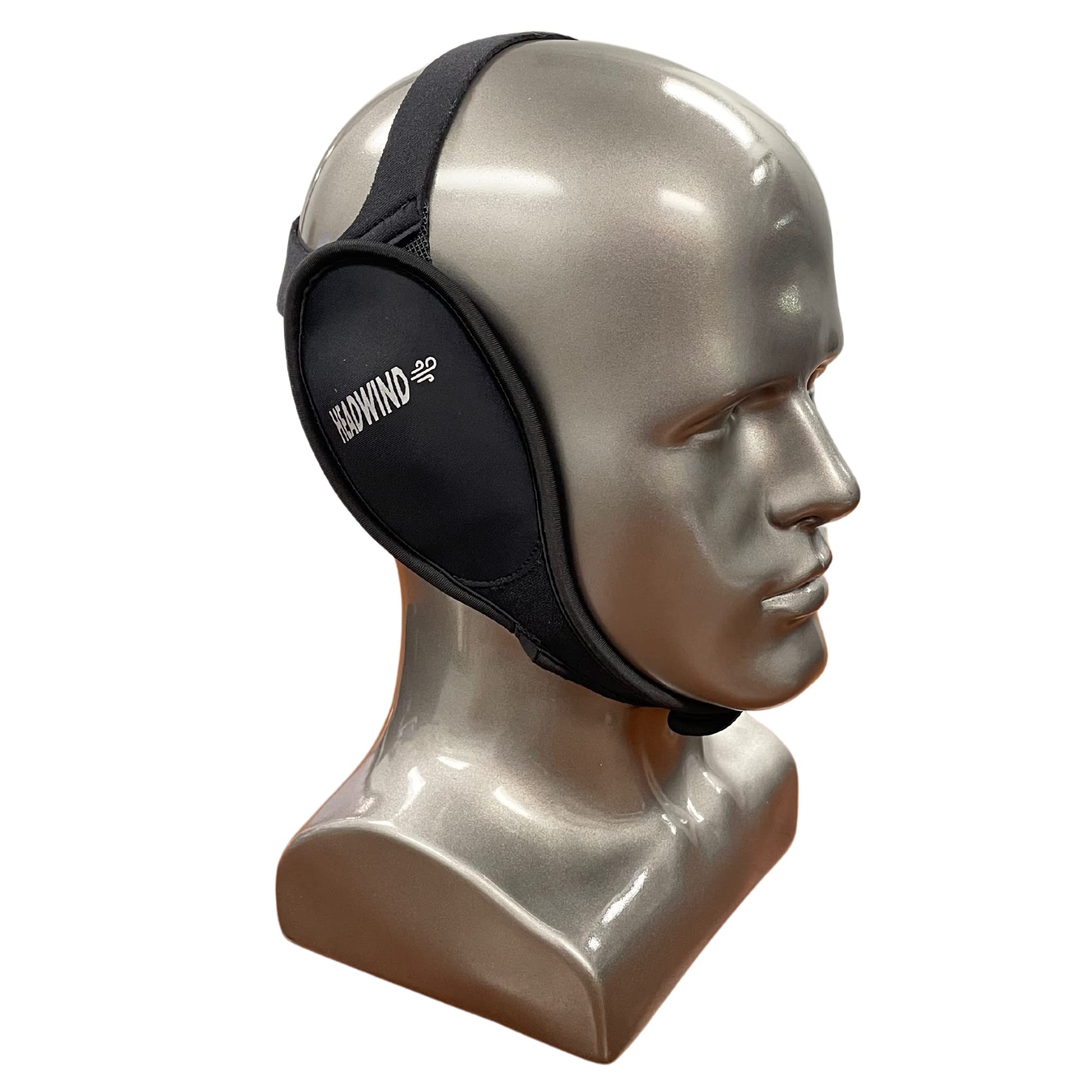 Ear Gear Neoprene Two-Strap Adjustable Headband - Perfect with Any Helmet and Ear Buds for use with Motorcycles, Overlanding, Bicycling, and More.