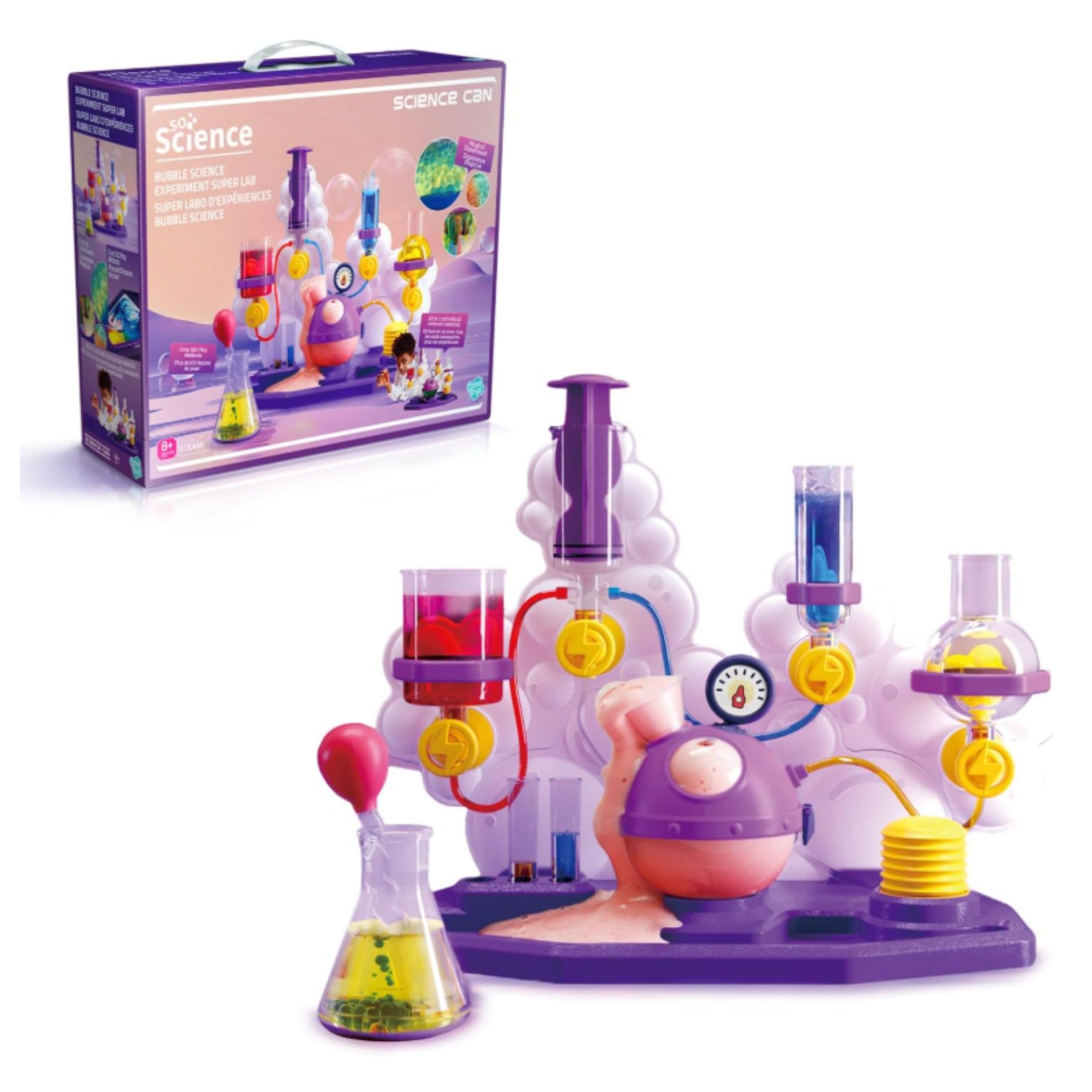 Canal Toys - So Science Super Labo Bubble Science – Kit Scientifique 8+ Ans