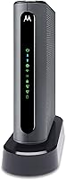 Vista 1 de Motorola MT7711 (24X8) Router de módem de cable con dos puertos telefónicos, módem DOCSIS 3.0, router Wi-Fi Gigabit de doble banda AC1900