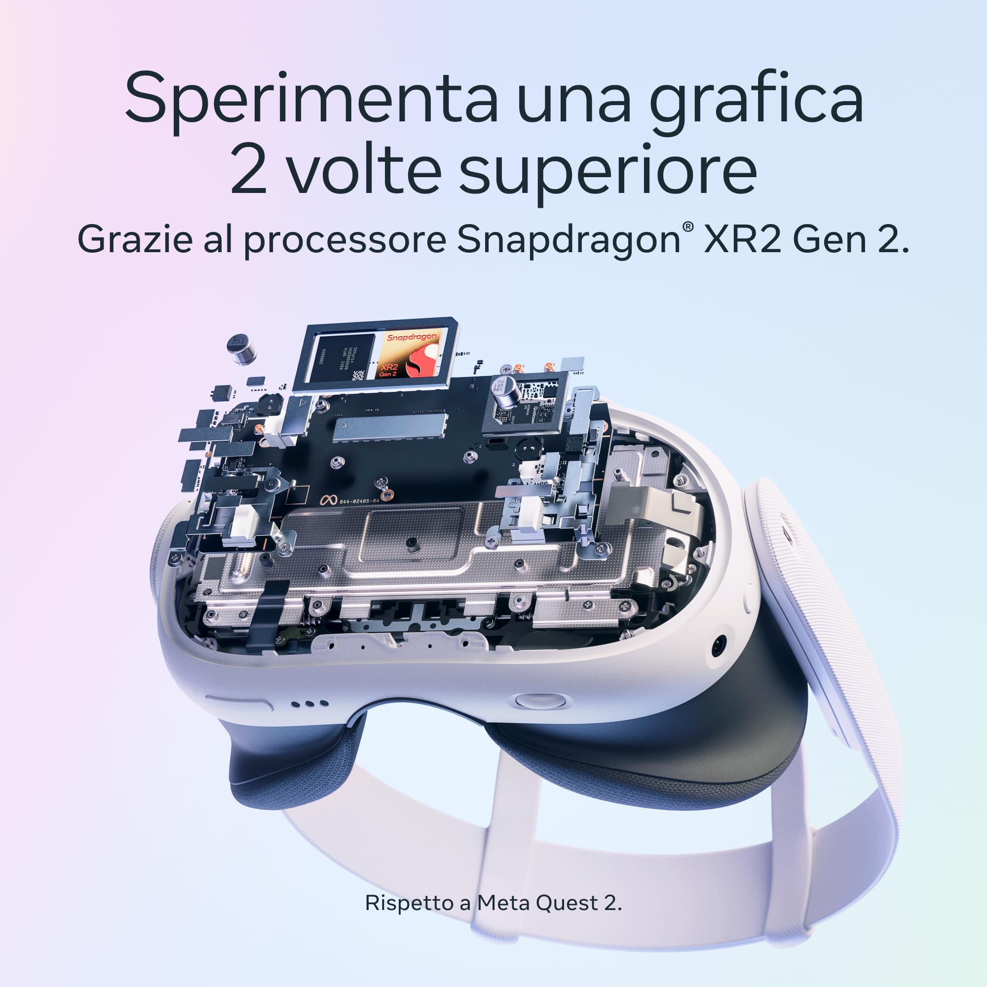 Meta Quest 3 512 GB Visore di realtà virtuale senza cavi Bundle Gorilla Tag