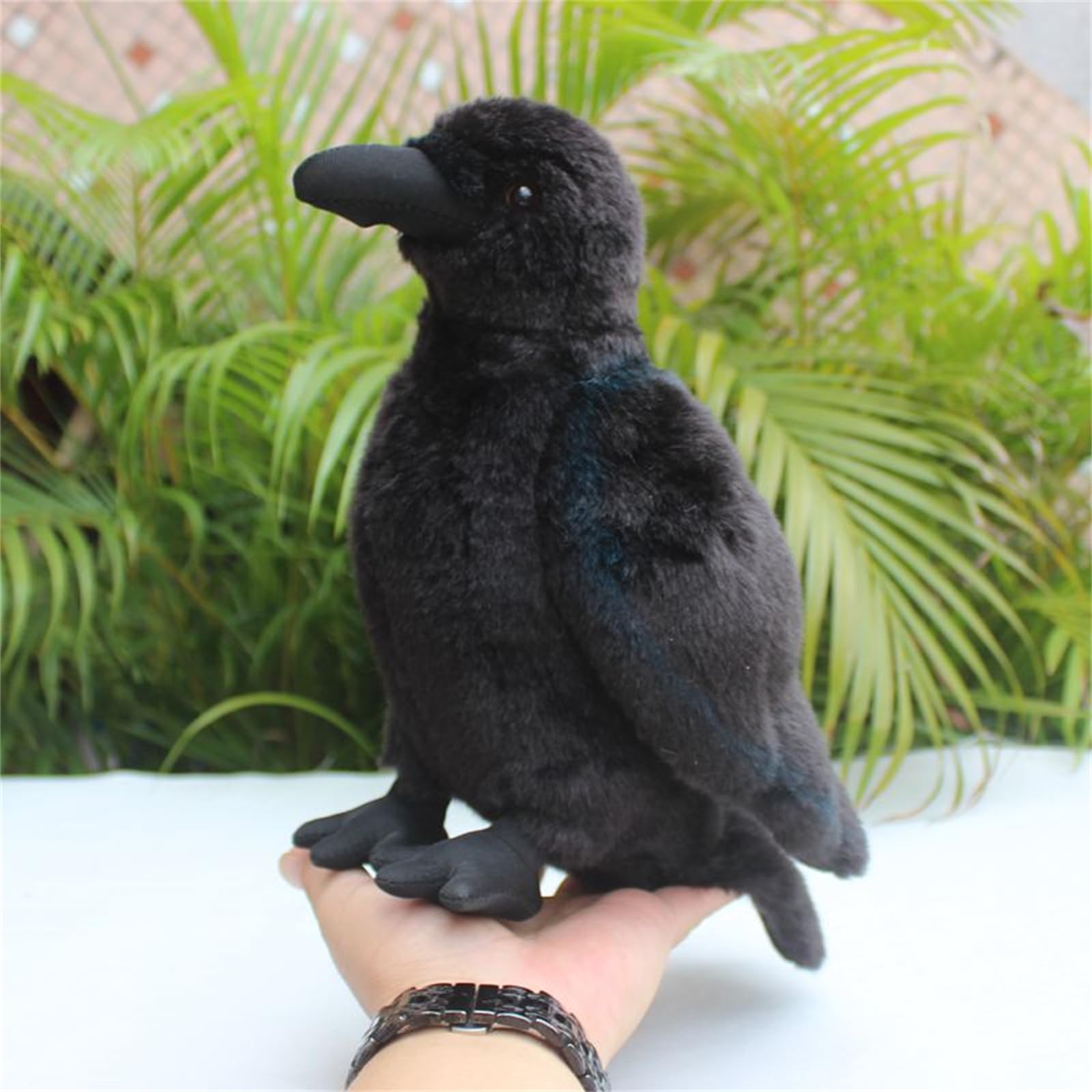  HocusCrowカラス ぬいぐるみ Amazon.co.jp: カラスのぬいぐるみ リアルなカラスのぬいぐるみ