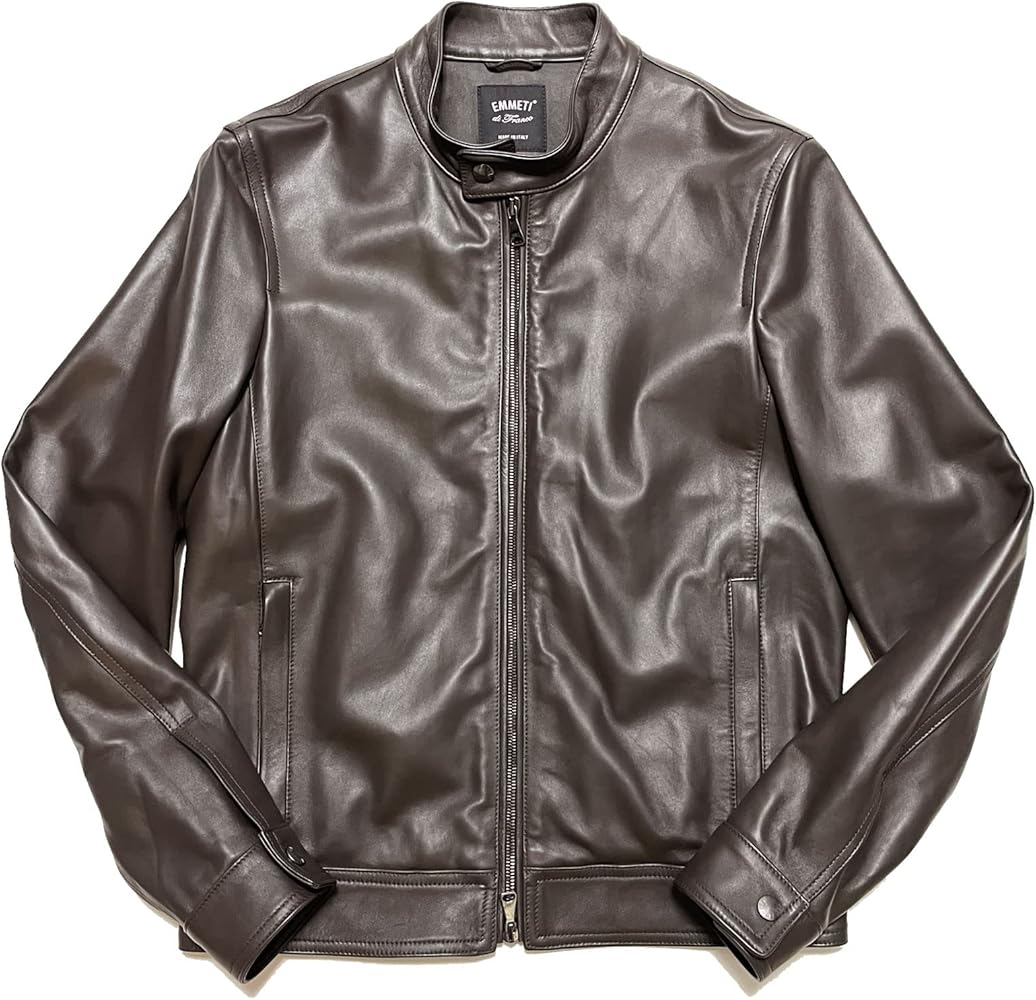 美品希少色✨AKRIS アクリス ラムナッパレザー シングルジャケット 美