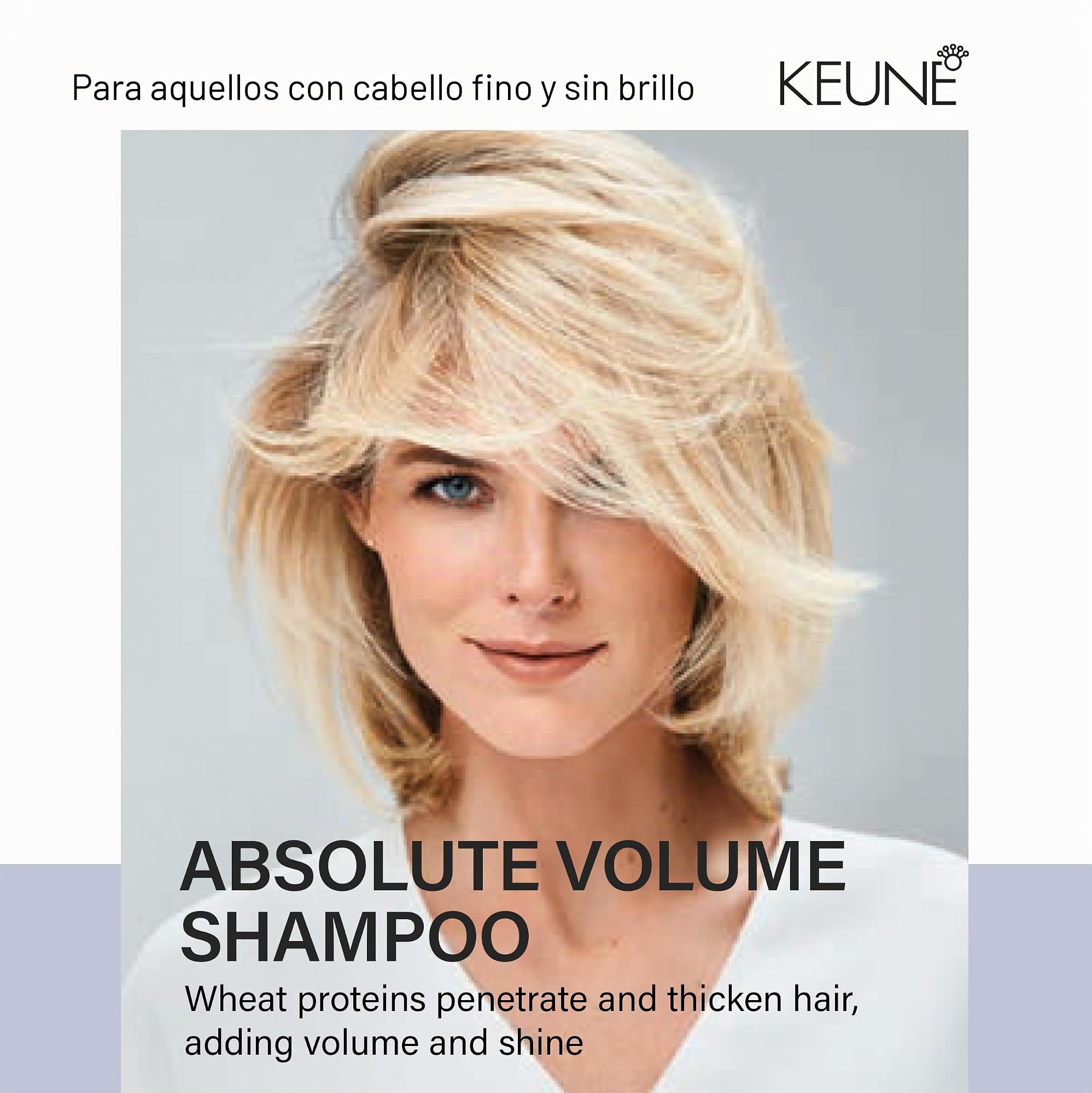 Keune Care Line Absolute Volume Shampoo - Volumizing Shampoo For Fine Hair 300 ml