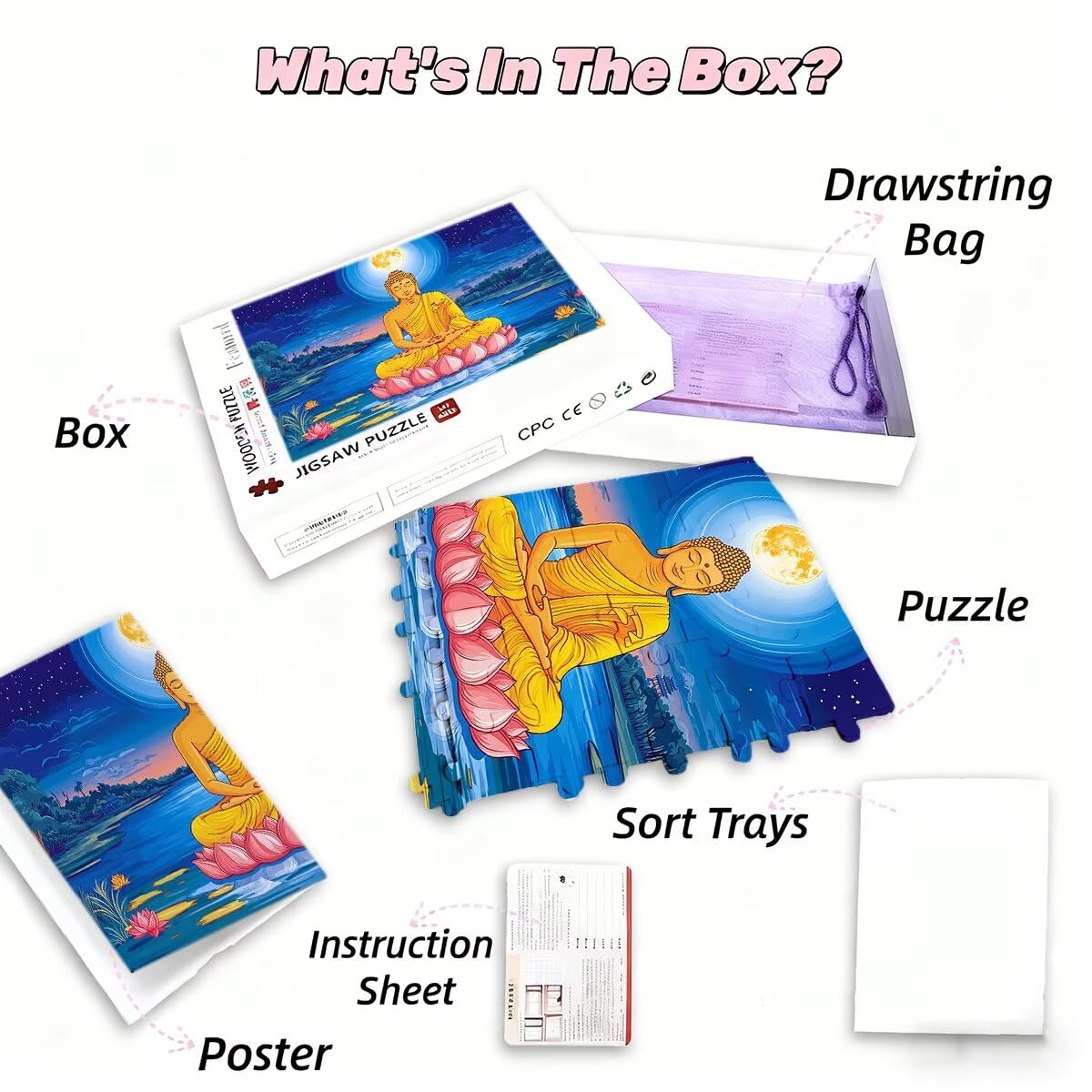 Puzzle 5000 sztuk dorosłych gwiaździste puzzle dla dorosłych krajobrazy puzzle zabawki edukacyjne oryginalne prezenty dla kobiet, puzzle kreatywna rozrywka, dekoracja domu 156x105cm F-89