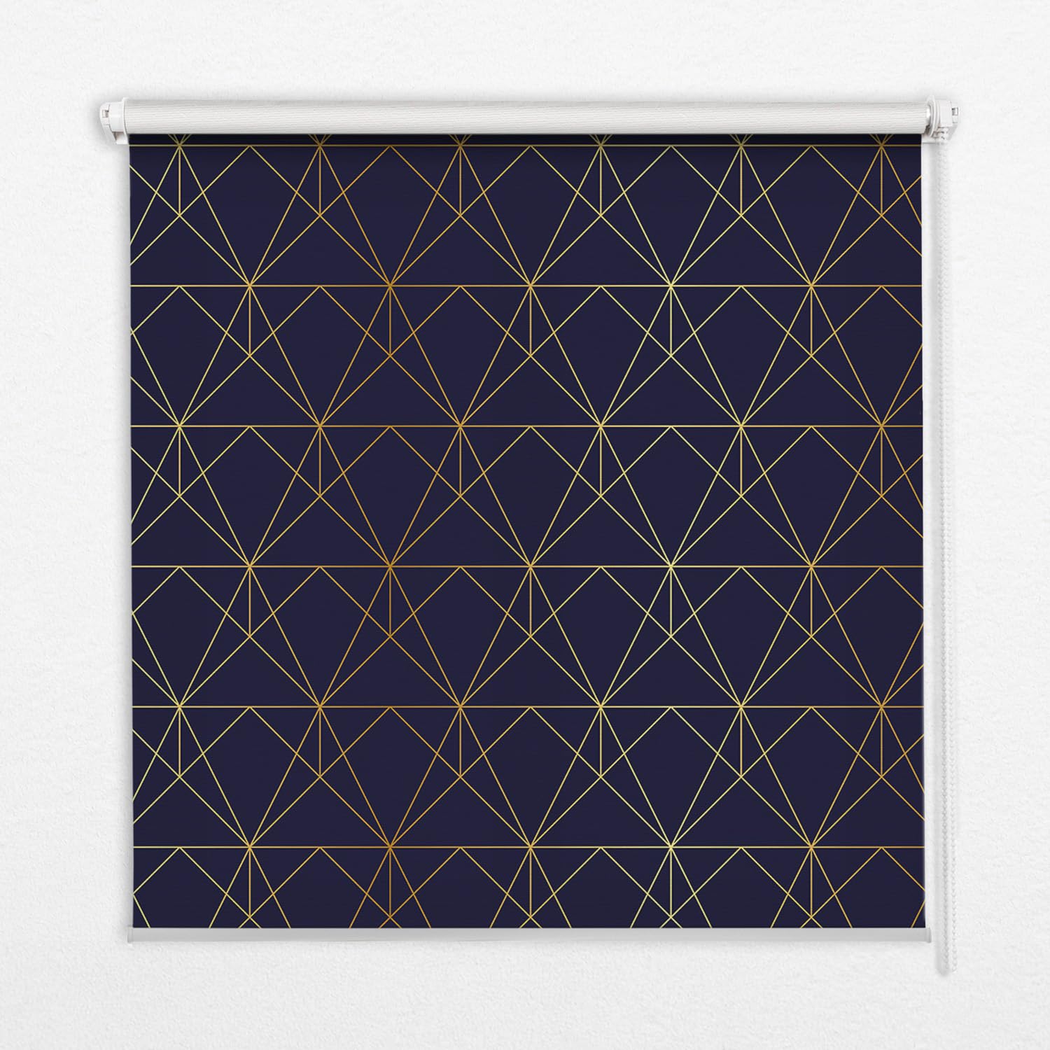 Store enrouleur sans perçage banne 130x180cm jaune pour fenêtre et balcon