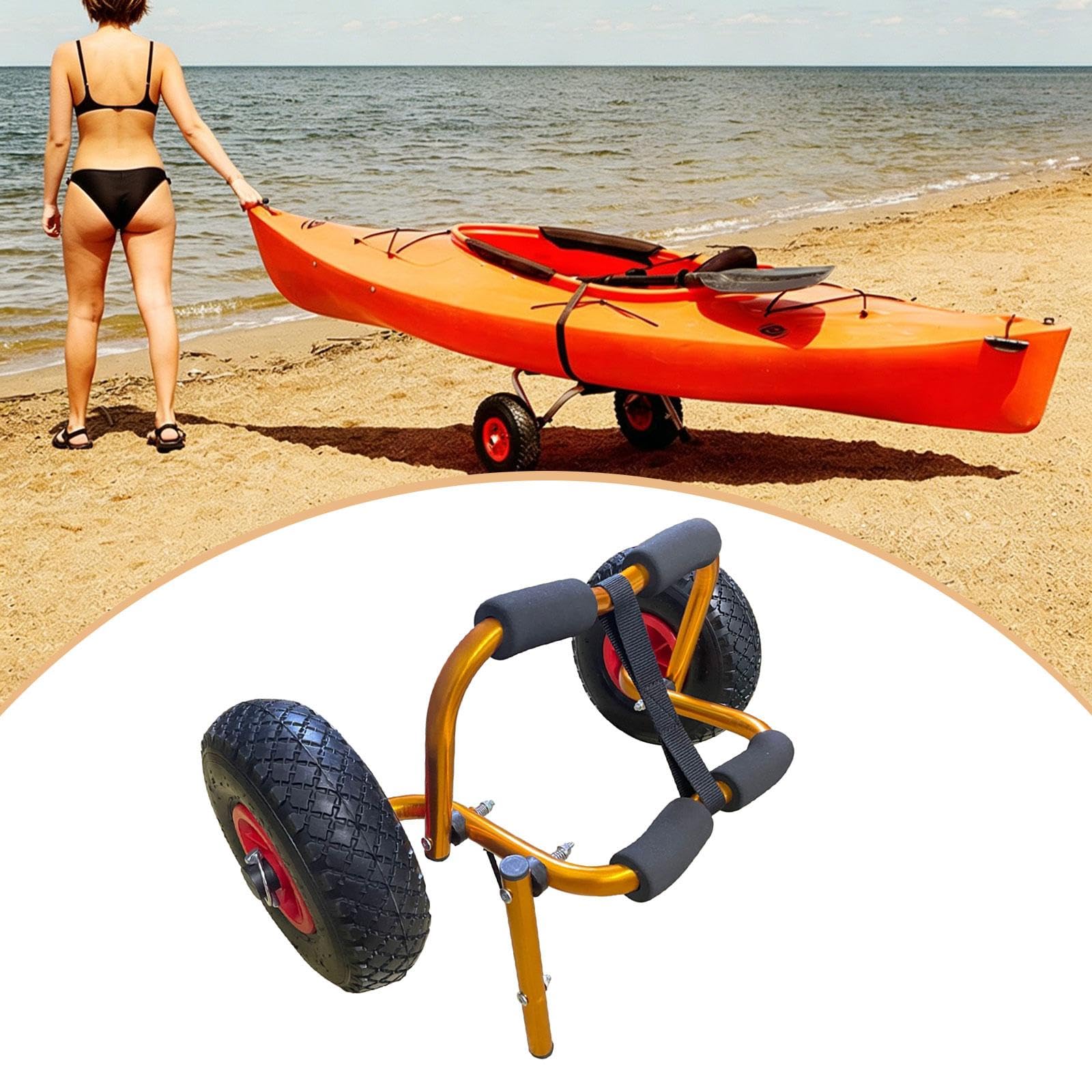 Kajakwagen, Faltbar, Kompakt, Robuster Kajakanhänger