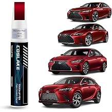Car Touch Up PaintMatador Red Mica3R1 for Lexus, Car Paint Scratch Repair Kit, Quick & Easy Solution to Repair, 2 in 1 Scratch Remover Pen with Color-Matched