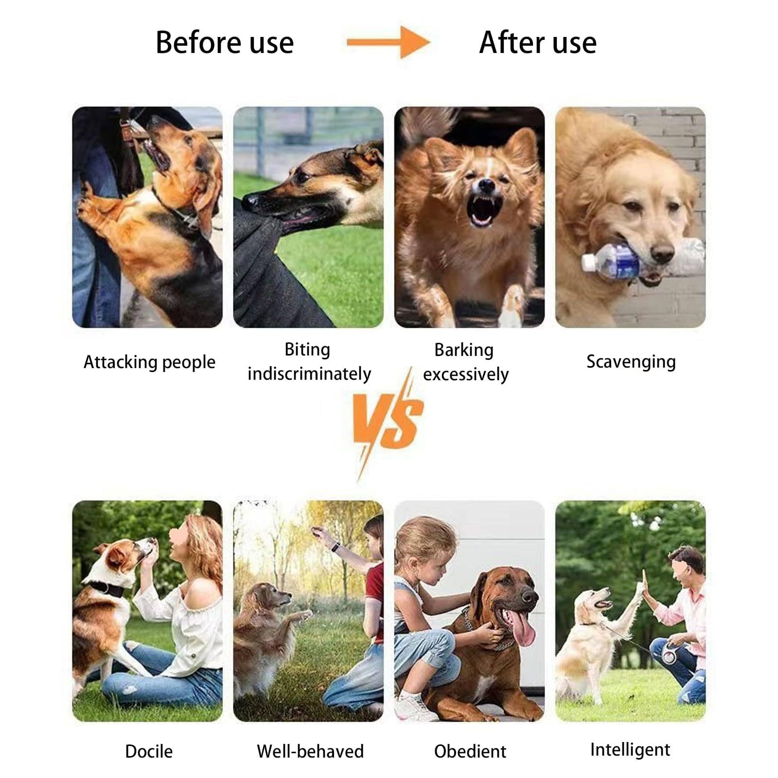 Collar de Adiestramiento para Perros con Mando a Distancia, Distancia Ultra-Larga 1000M, 5 Modos, Chips Inteligentes Importados