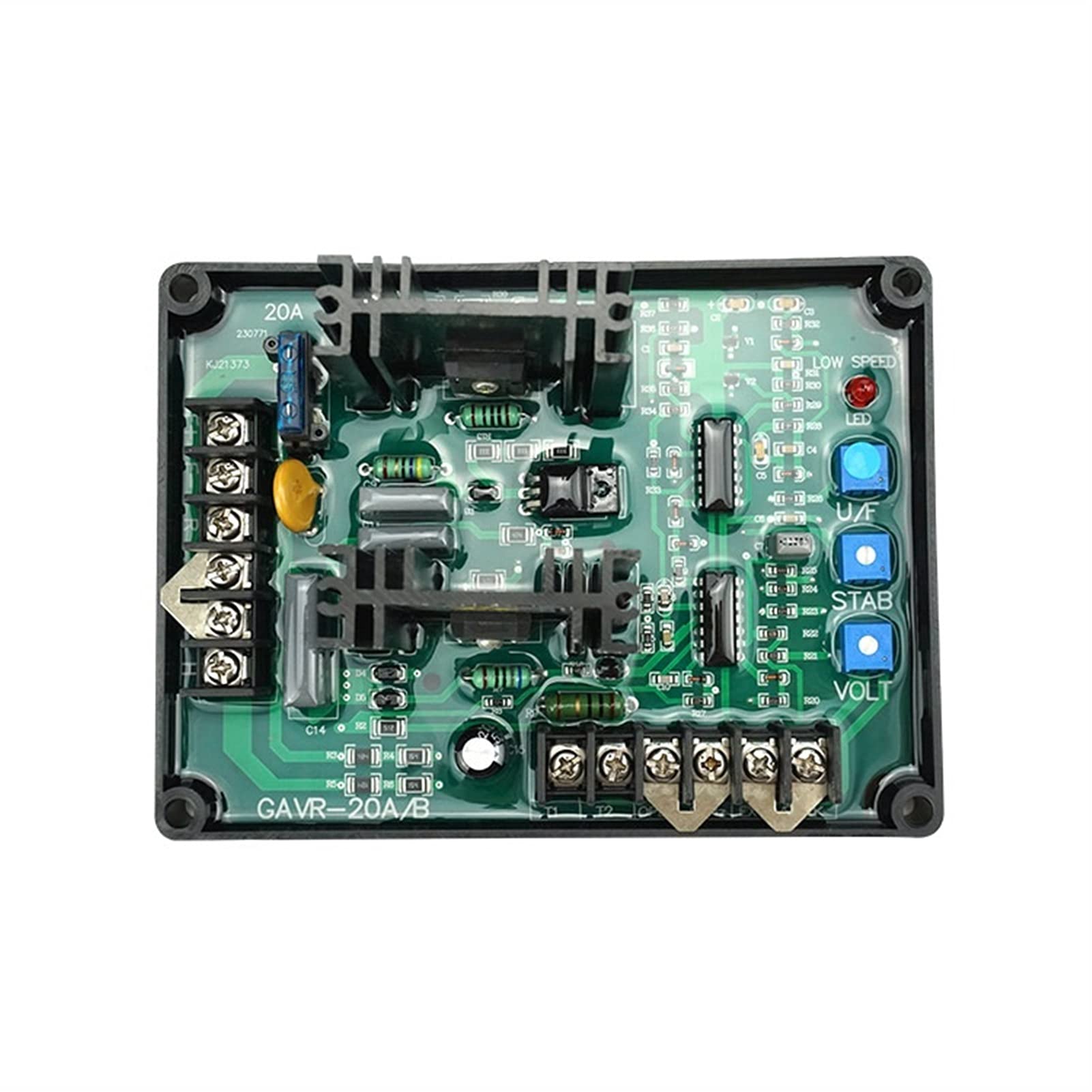 Avr Regulator ciśnienia silnika Akcesoria do bezszczotkowych generatorów wysokoprężnych Akcesoria do regulatora napięcia automatycznego regulatora napięcia (rozmiar: GAVR-20B)