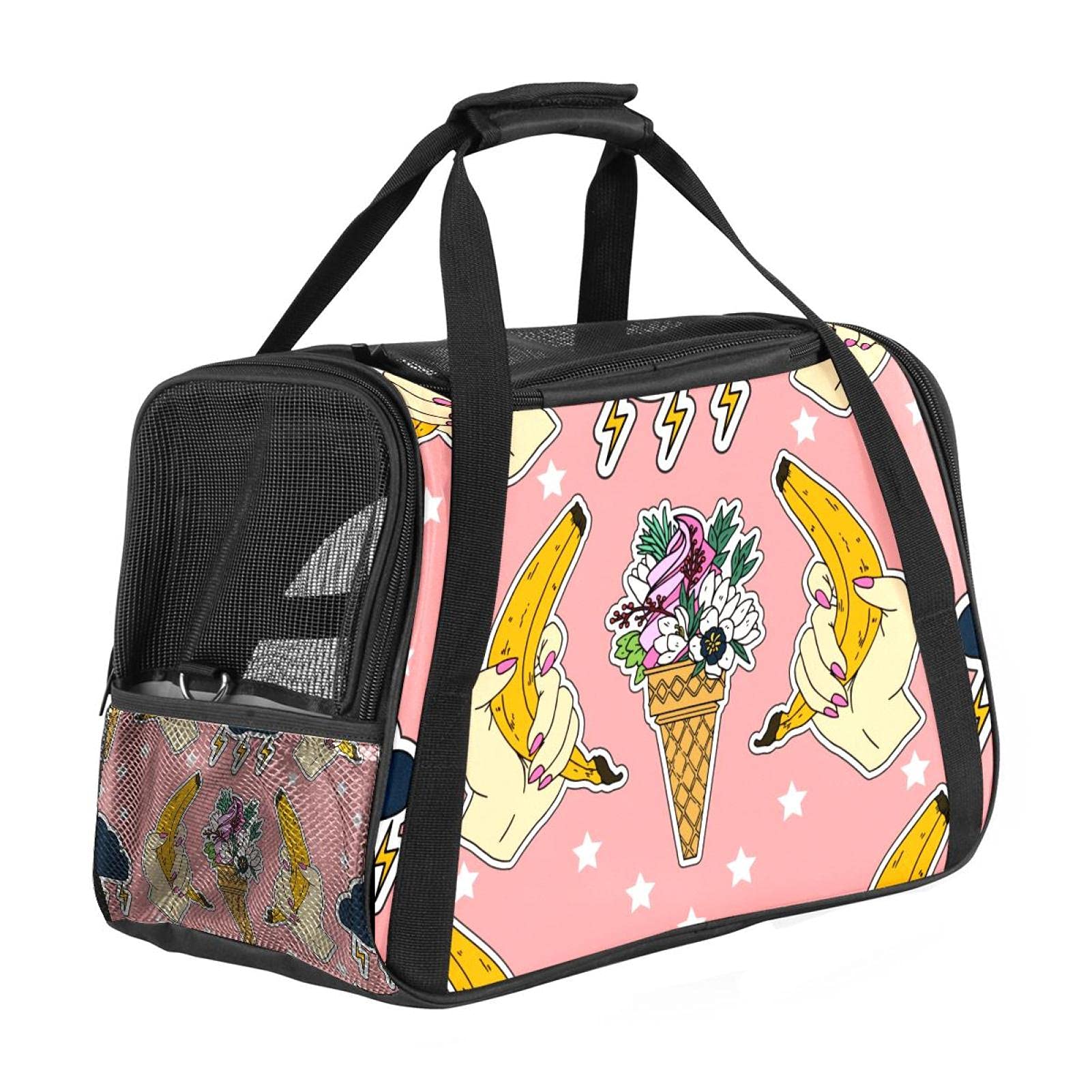 Sac de transport portable pour animal domestique chat chien lapin souple