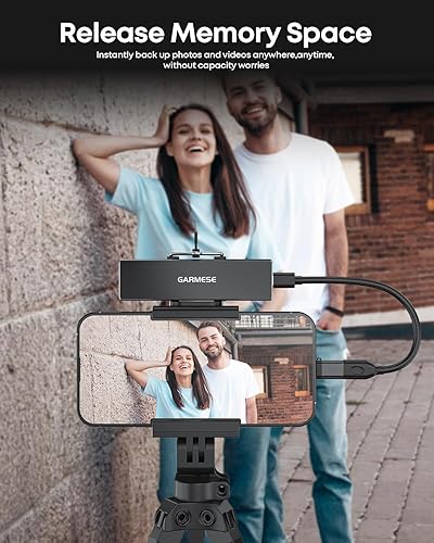 Miniatura 5 de SSD externo de 1 TB - SSD portátil USB 3.2 Gen 2 de hasta 1000 MBs de velocidad de lectura, unidades de estado sólido externas Plug-and-Play,