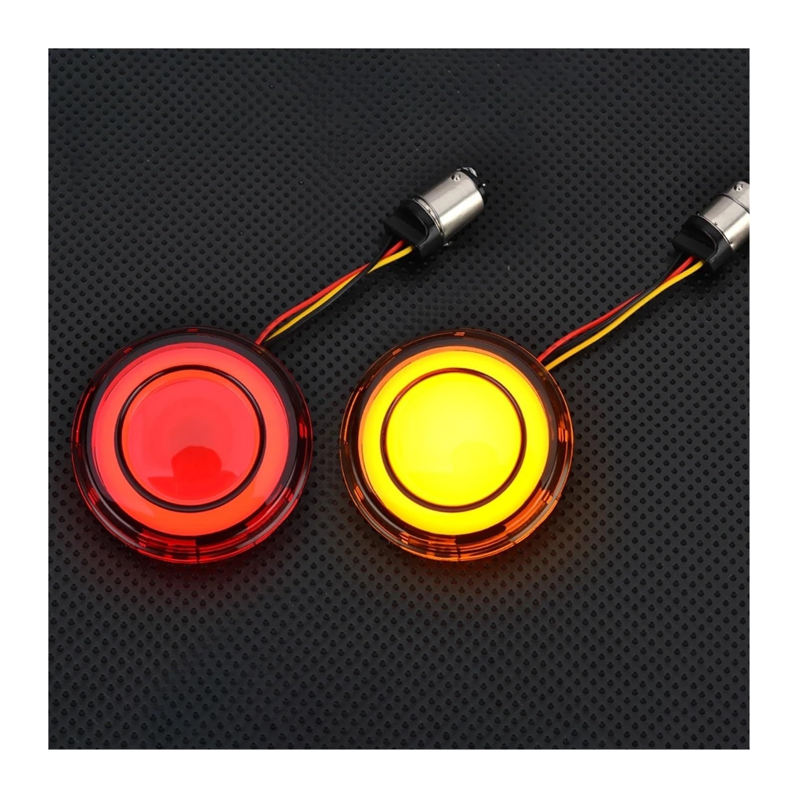 Indicatore di direzione anteriore per moto 1157 LED Indicatoris Motos