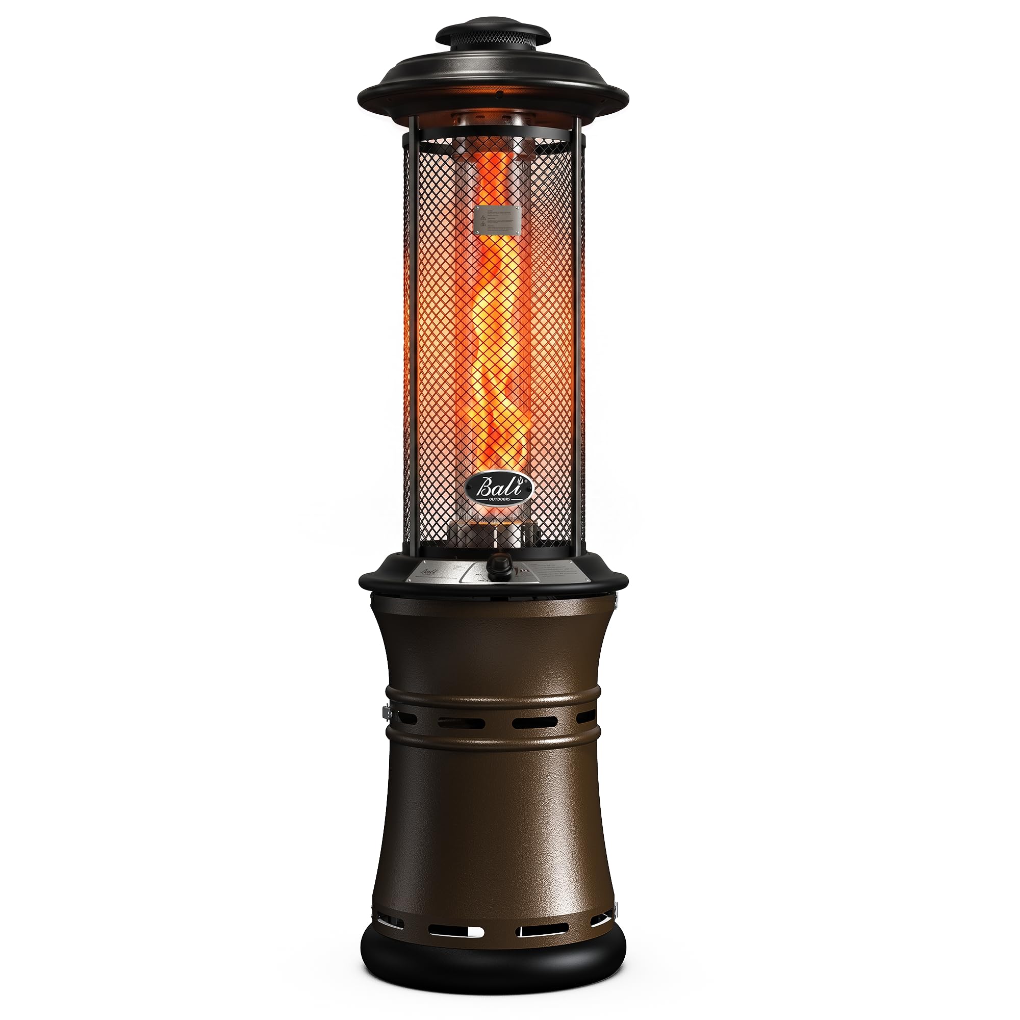 BALI OUTDOORS Gas Patio Heater Glass Tube
