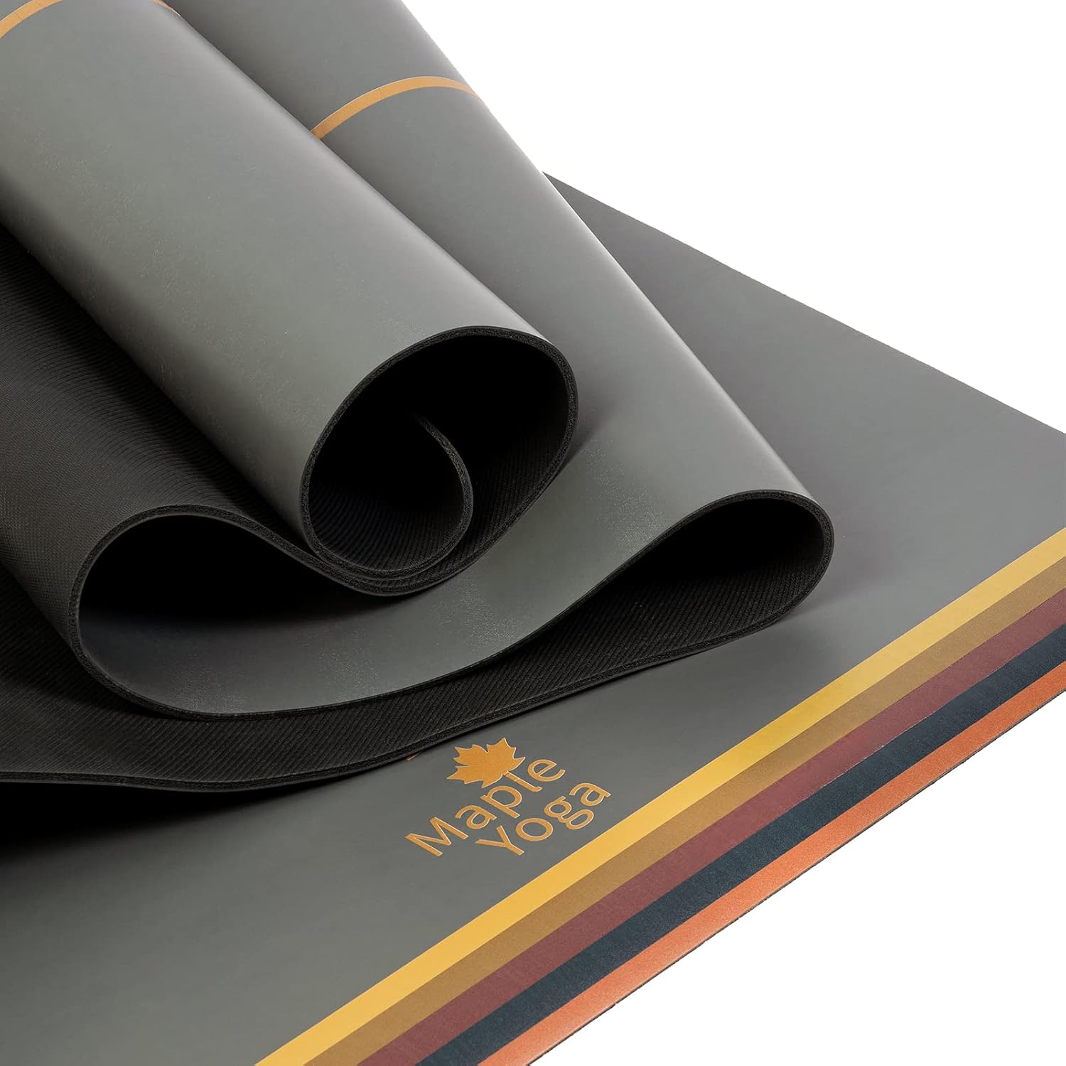 Maple Yoga Alignment Grip Yoga Mat 4mm BigaMart