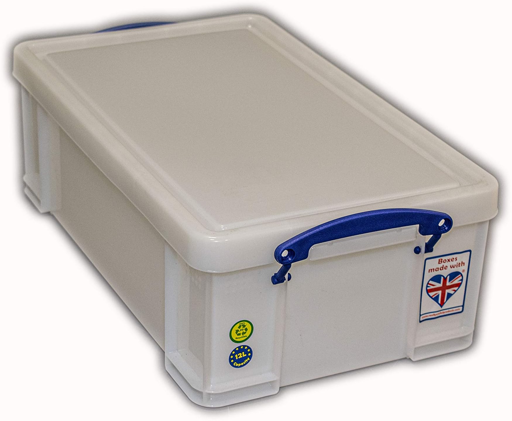 Really Useful Box 12L White Strong, 12WSRGCB