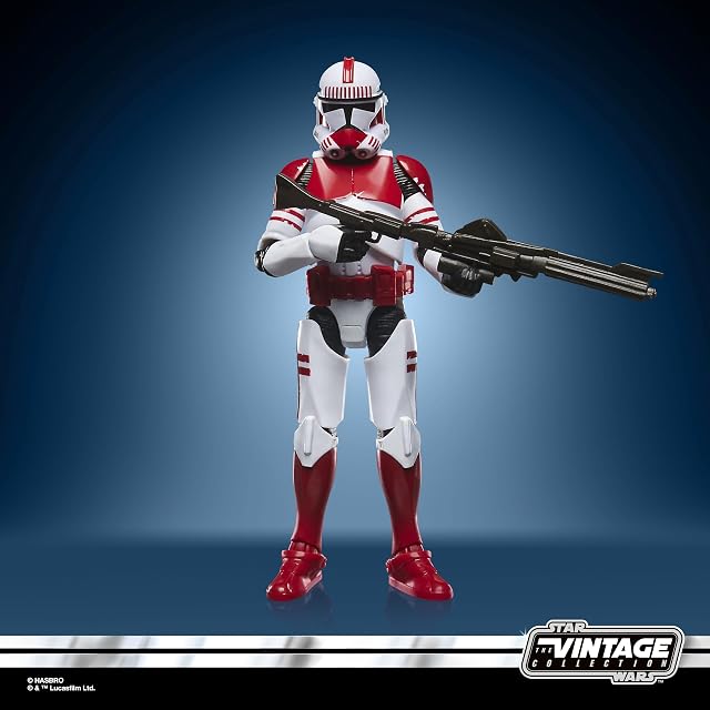 Foto 3 de 8 de Star Wars La colección Vintage, Imperial Shock Trooper, The Clone Wars, Figura Premium de 9,5 cm