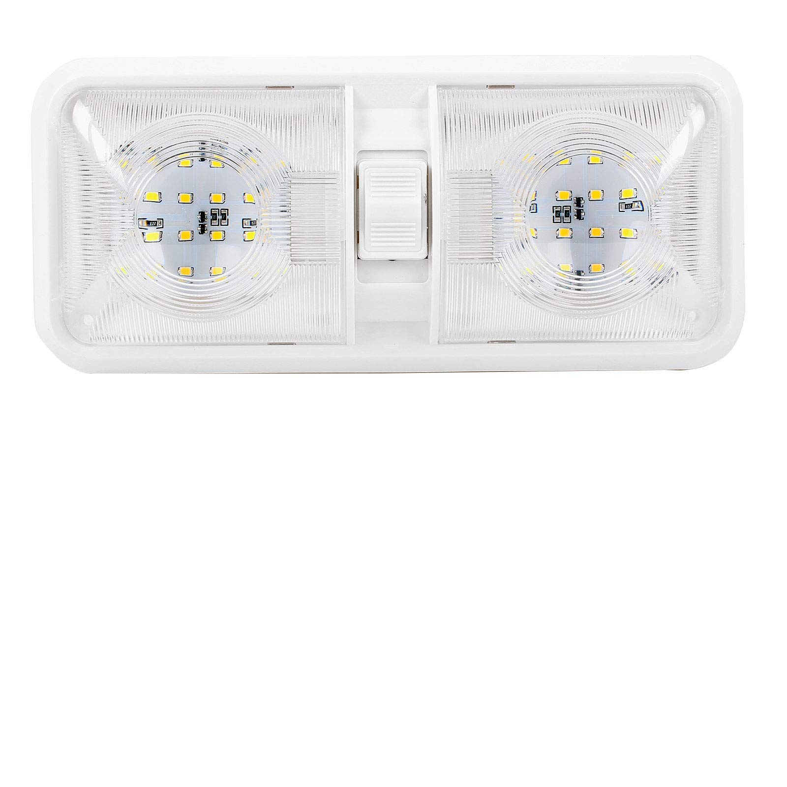 ProPlus Wohnwagen Wohnmobil Boot Innenbeleuchtung Aufbauleuchte 4er Set, 24 Led, 12v, 320lm, 38x208x127 mm On/Off Schalter