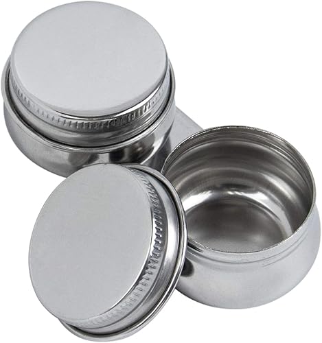 Miniatura 8 de AUEAR, Paquete de 2 vasos de doble paleta de pintura al óleo de acero inoxidable con tapa de tornillo con clip para acuarela gouache acrílico