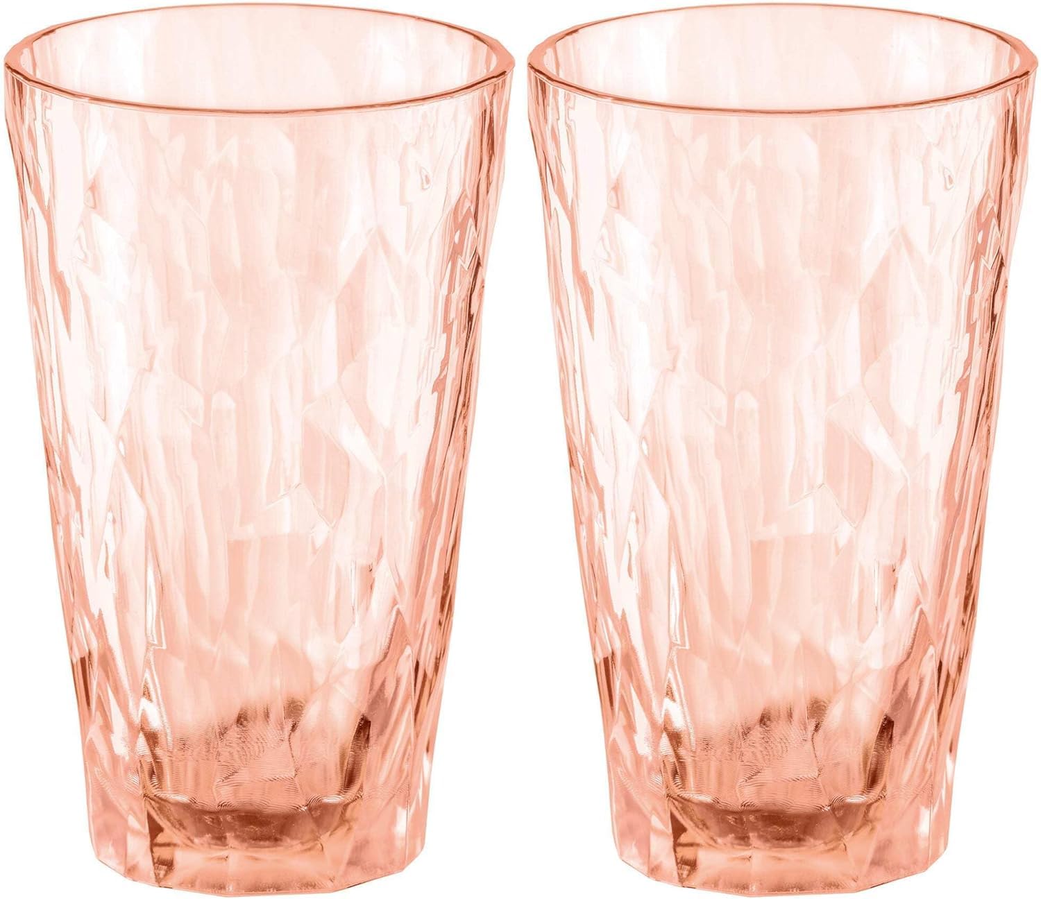 Koziol Club No. 6 Trinkgläser – 2er Set, Rose Quartz