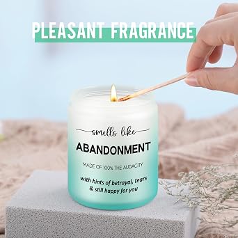 GSPY Scented Candles - Friends Moving Away, Coworker Leaving Ideas, Funny Retirement Gifts for Women, Men - Goodbye, Going Away, Farewell Gifts for Coworkers, Boss, Work Bestie, Woman, Best Friend