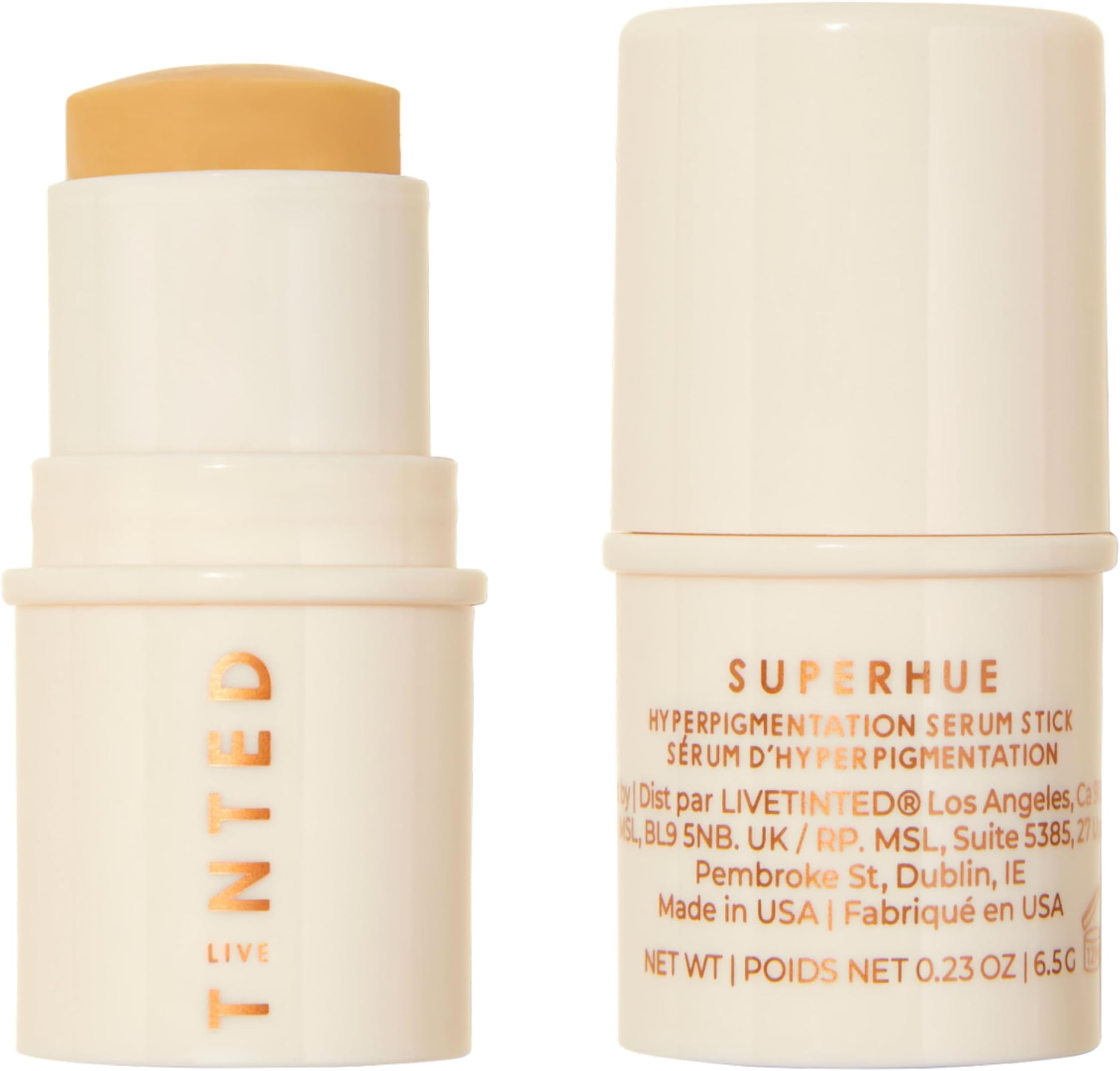 Live Tinted Superhue Hyperpigmentation Serum Stick Mini - Balm-to-Serum Stick For Face & Body - Skin Care with Niacinamide & Vitamin C, Facial Serum Stick for Dark Spots, 0.23 oz
