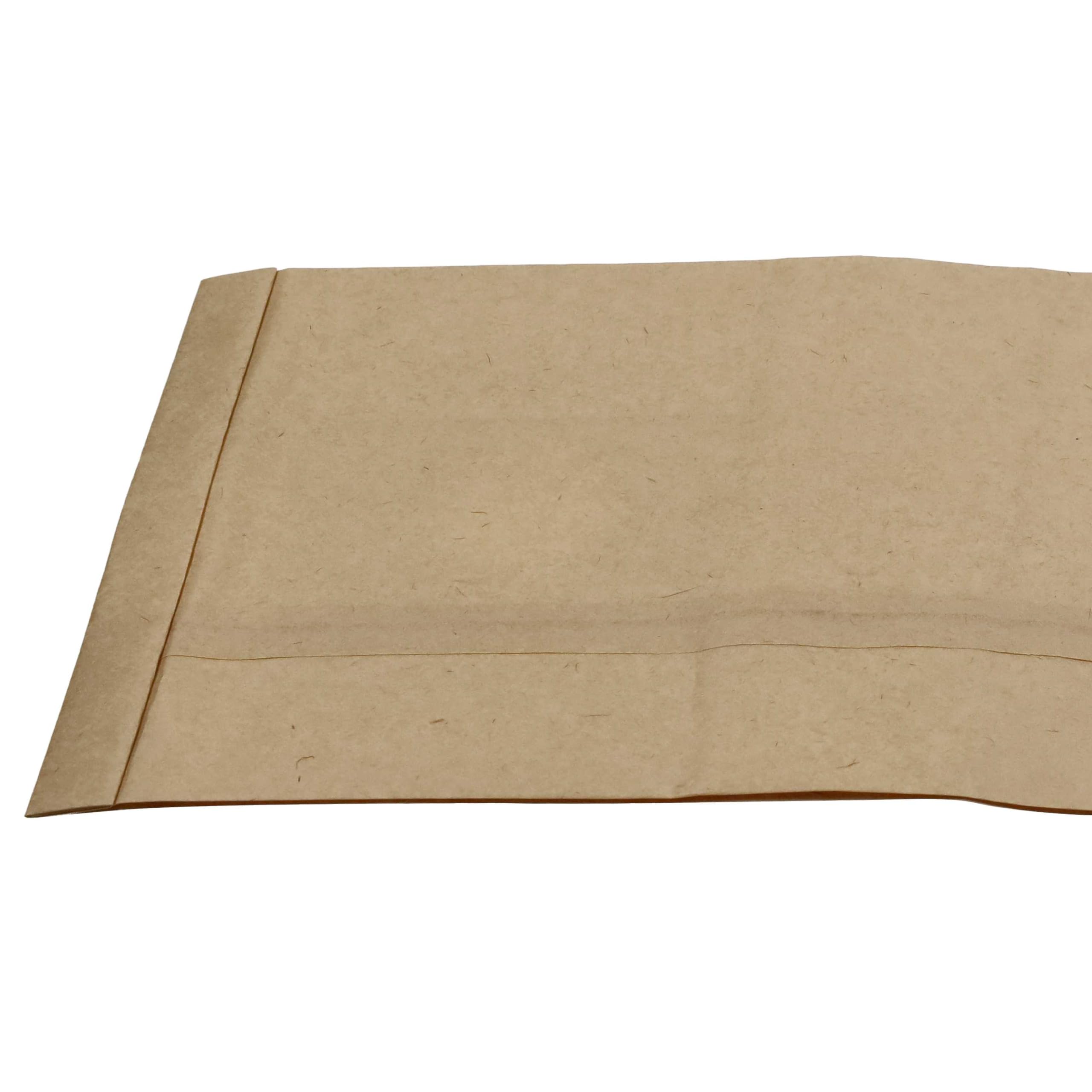 vhbw 50 worków do odkurzacza kompatybilnych z odkurzaczem Kärcher NT 361 Eco Premium, NT 361 Eco MA, NT 361 Eco Te – 29 cm x 21 cm, brązowy
