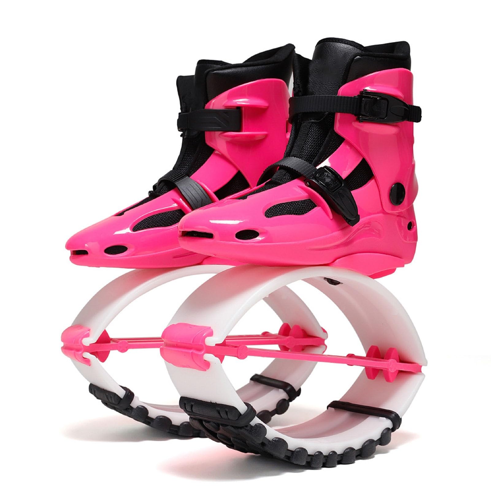 Känguru-Sprungschuhe, Jump Schuhe Indoor und Outdoor Sport Bouncing Shoelaces Rucksack, Damen Moon/Anti-Gravity
