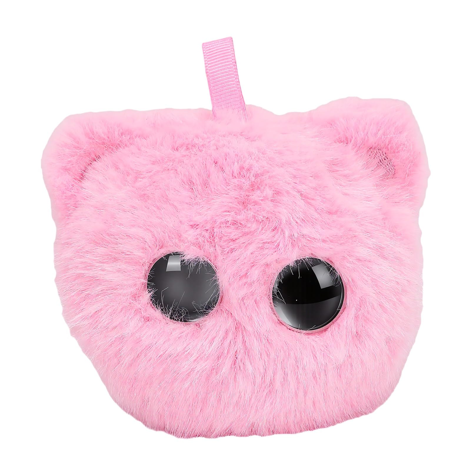 Alomejor Juguete de Peluche Inteligente AI, Gato Parlante Interactivo para Niños, Conversaciones Educativas Suaves, 10x10cm (Pink)