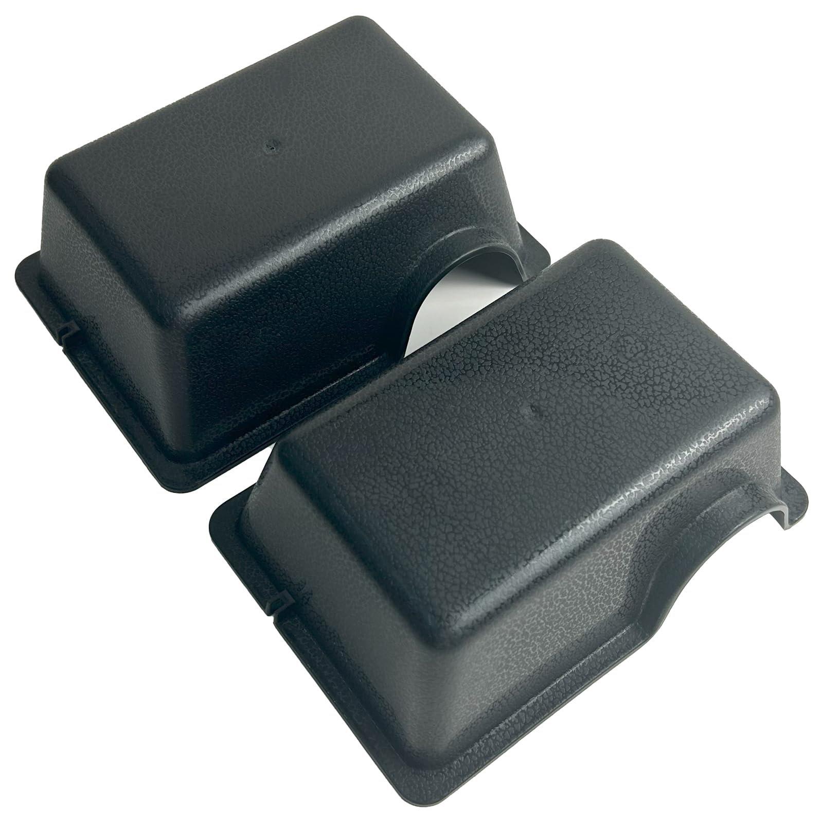 Small 2 Pcs Humid Hideout Cave for Reptiles, Snake Hide for Ball Pythons, Gecko Hide, Leopard Geckos, Bearded Dragons,Compact Terrarium Decor with