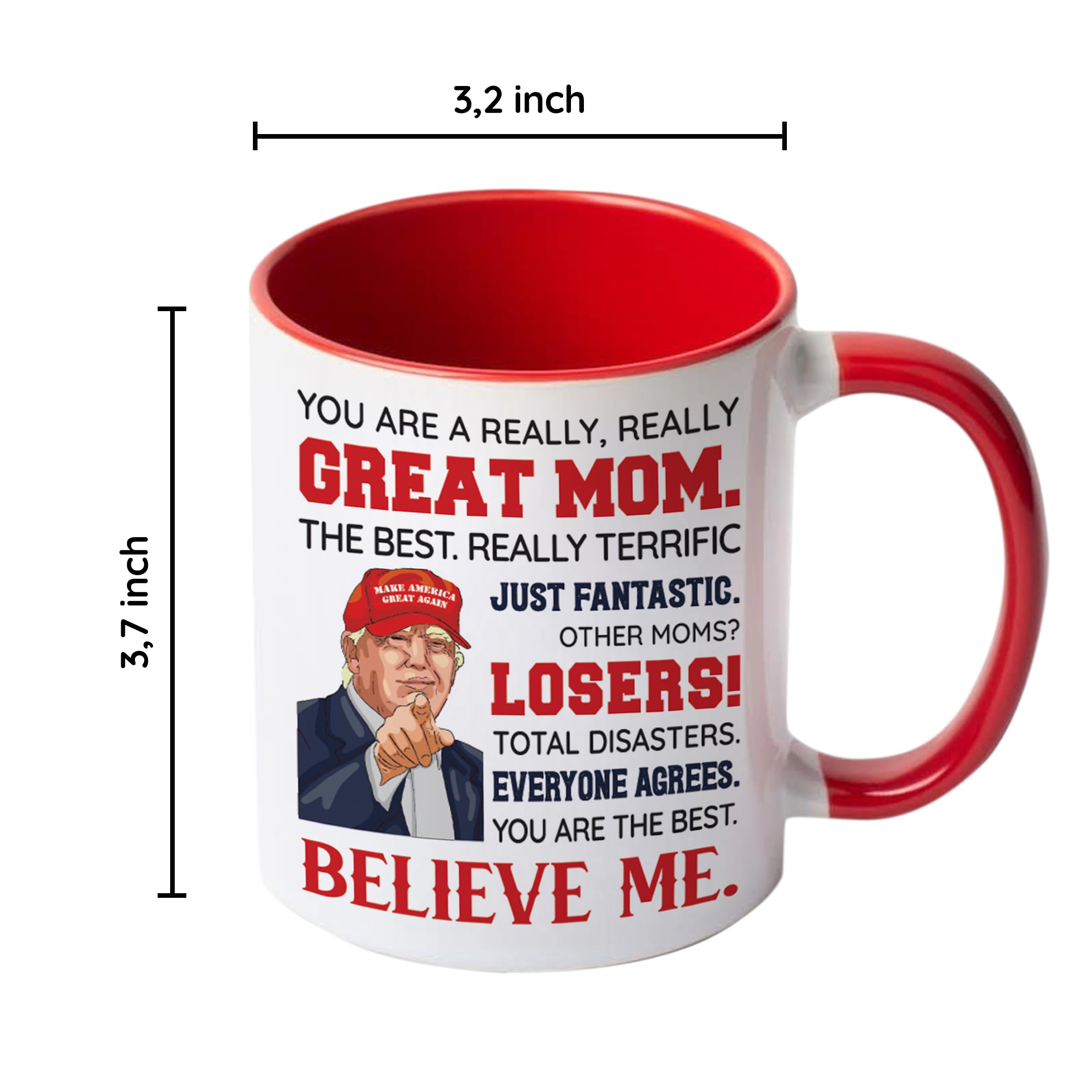Best Mom Ever Gifts, Mothers Day Gift for Mom, Wife from Daughter Son Kids, Christmas, Valentine, Birthday Gift New Moms, Funny Gifts Ideas For Mama, Mommy Ceramic Mug 11 oz