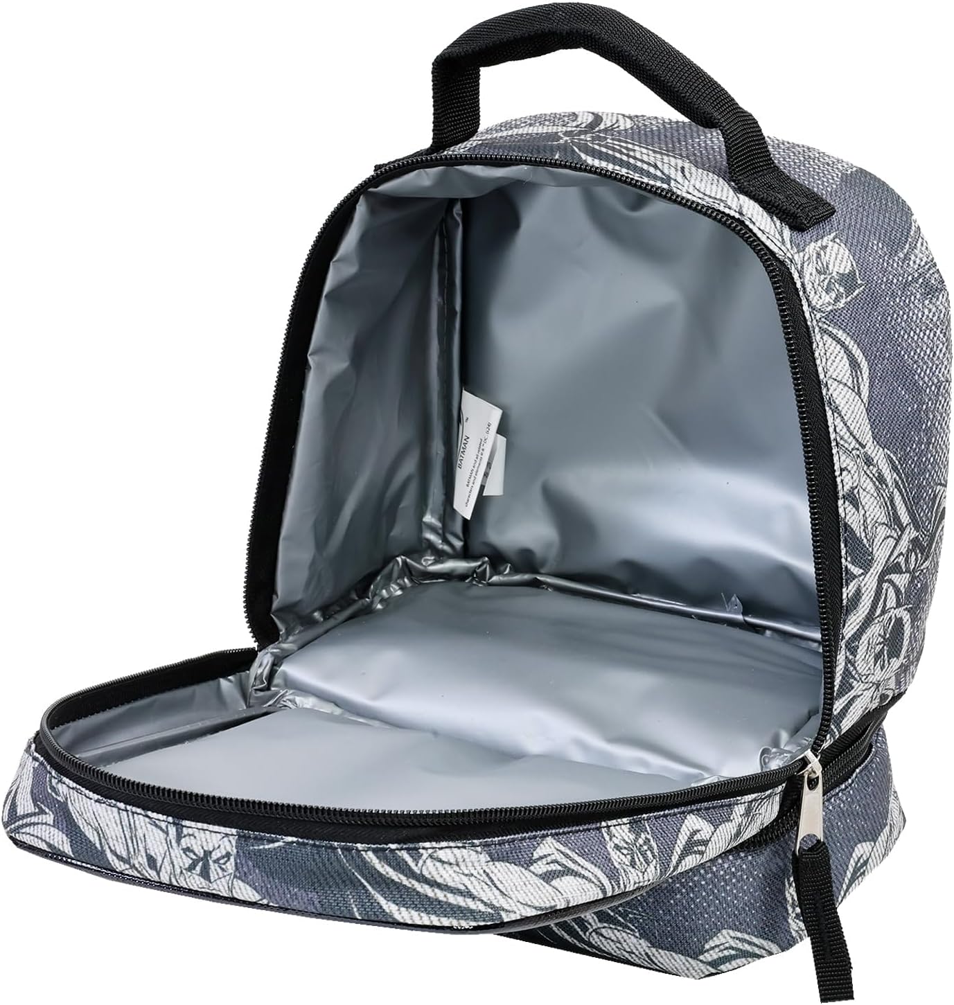 Fast Forward Batman Backpack with Lunch Box Set - Batman Backpack for Boys 8-12 Bundle with Lunch Bag, Water Bottle, Stickers, More