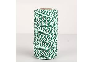 328 Feet Cotton Twine: Eco-Friendly, Durable, and Versatile for Packing and More