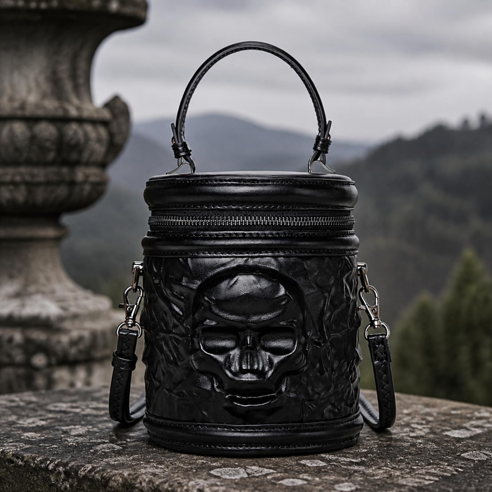 Borsa a Secchiello a Tracolla Versatile