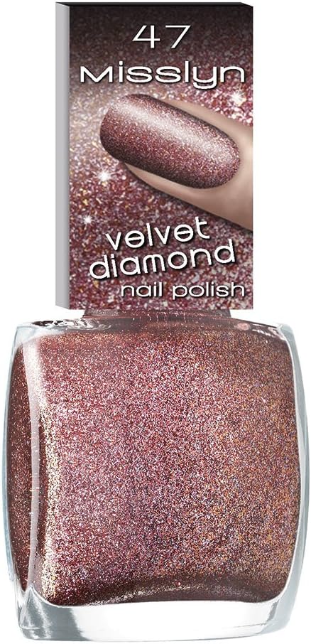 Misslyn Velvet Diamond Nail Polish No. 47 Bright Love 10 ml