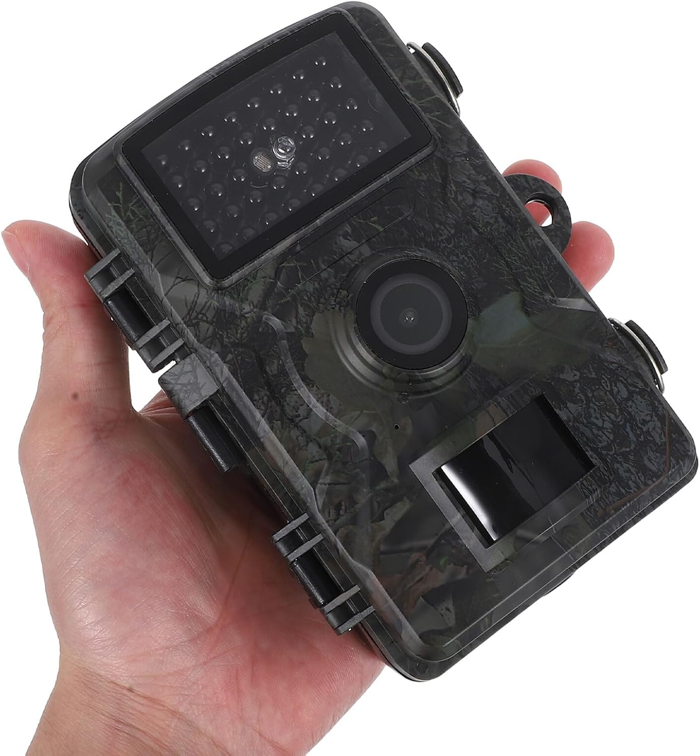 Toyvian 0インチカラースクリーン搭載トレイルカメラセット 1080P 写真 防水構造 モーションセンサー付 狩猟 野生動物観